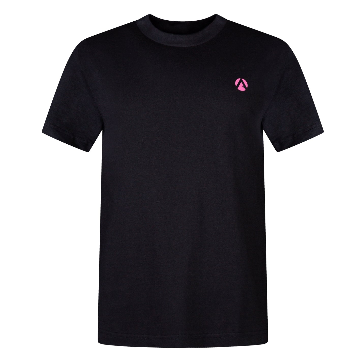 T-shirt noir à manches courtes (Rose - AIS/LTTL)