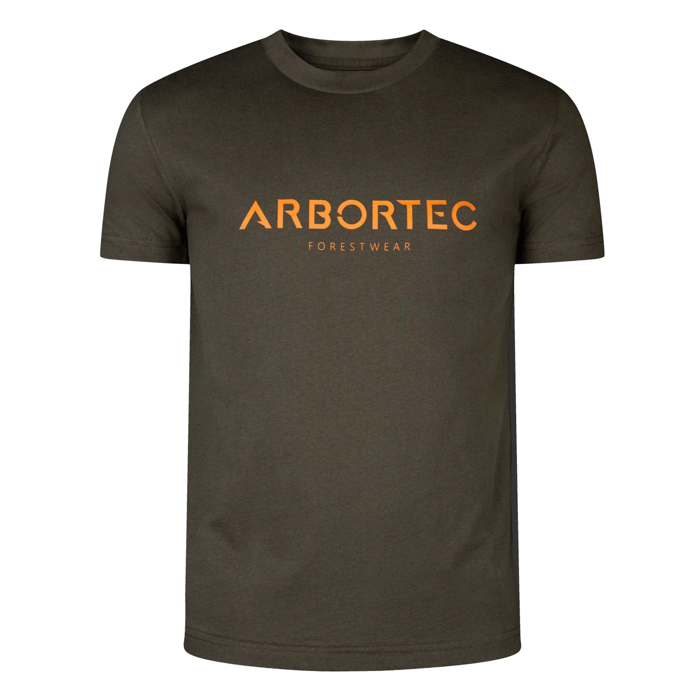 Olive Short Sleeve T-Shirt (Orange - AWL)