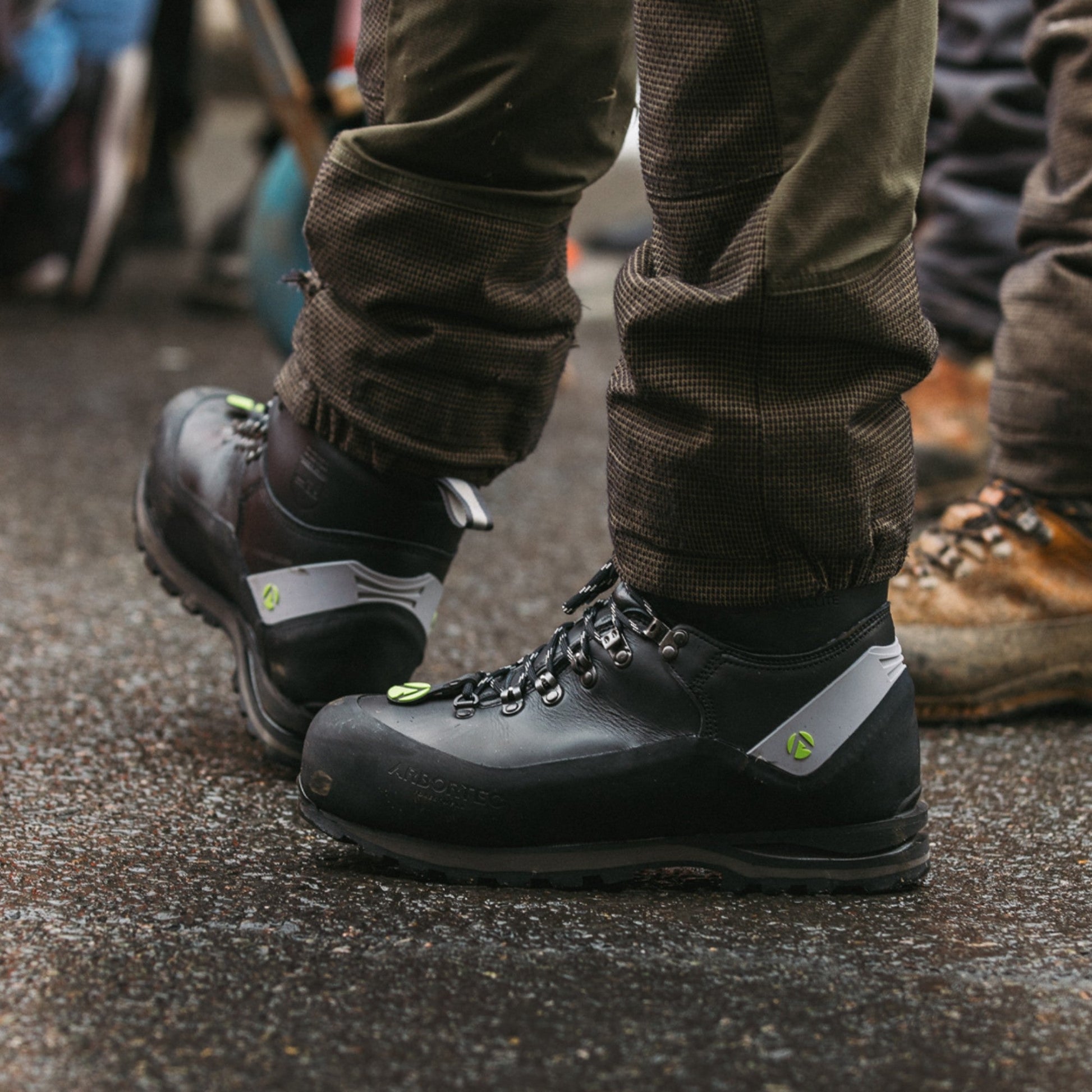 AT30100 Scafell Chainsaw Boot - Black - Arbortec Forestwear