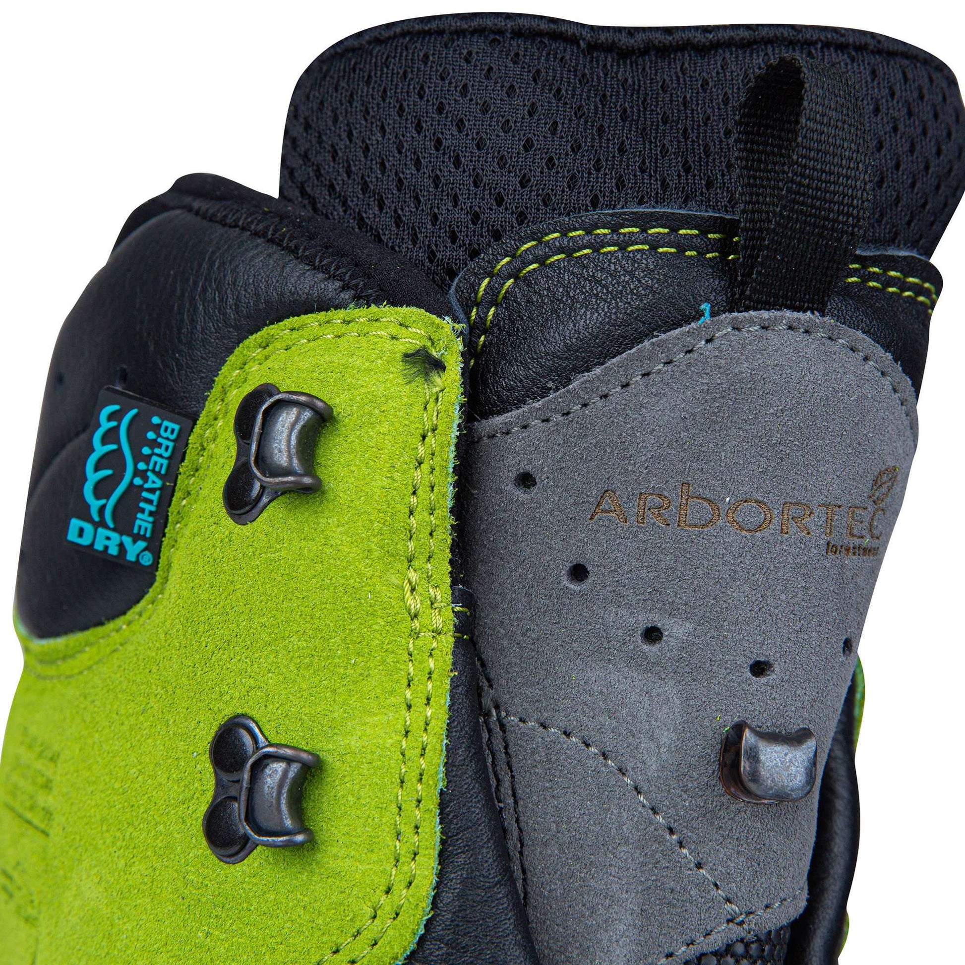AT33000 - Scafell Lite Class 2 Chainsaw Protection Boot - Lime - Arbortec Forestwear