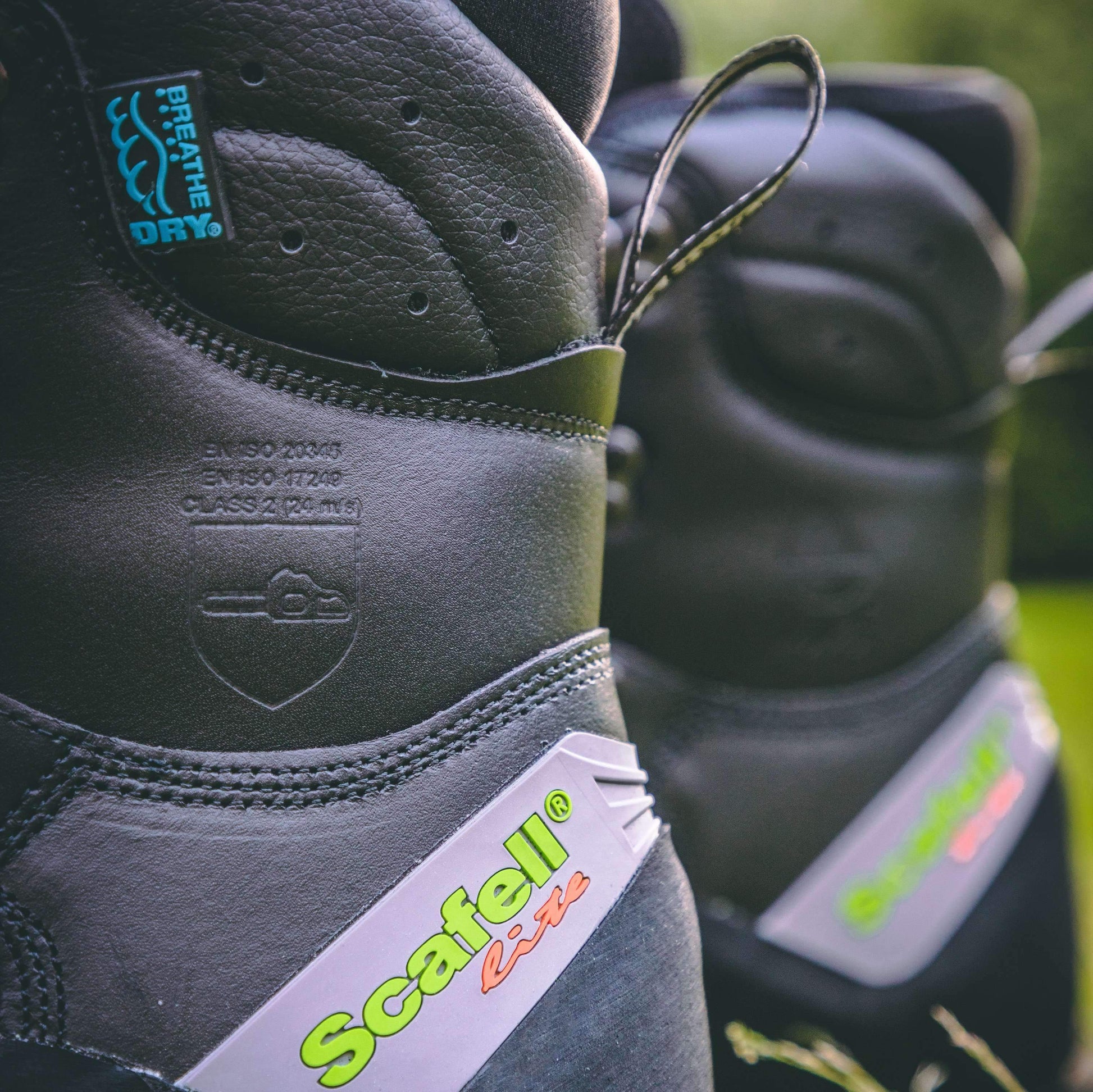 AT33100 - Scafell Lite Class 2 Chainsaw Protection Boot - Black - Arbortec Forestwear