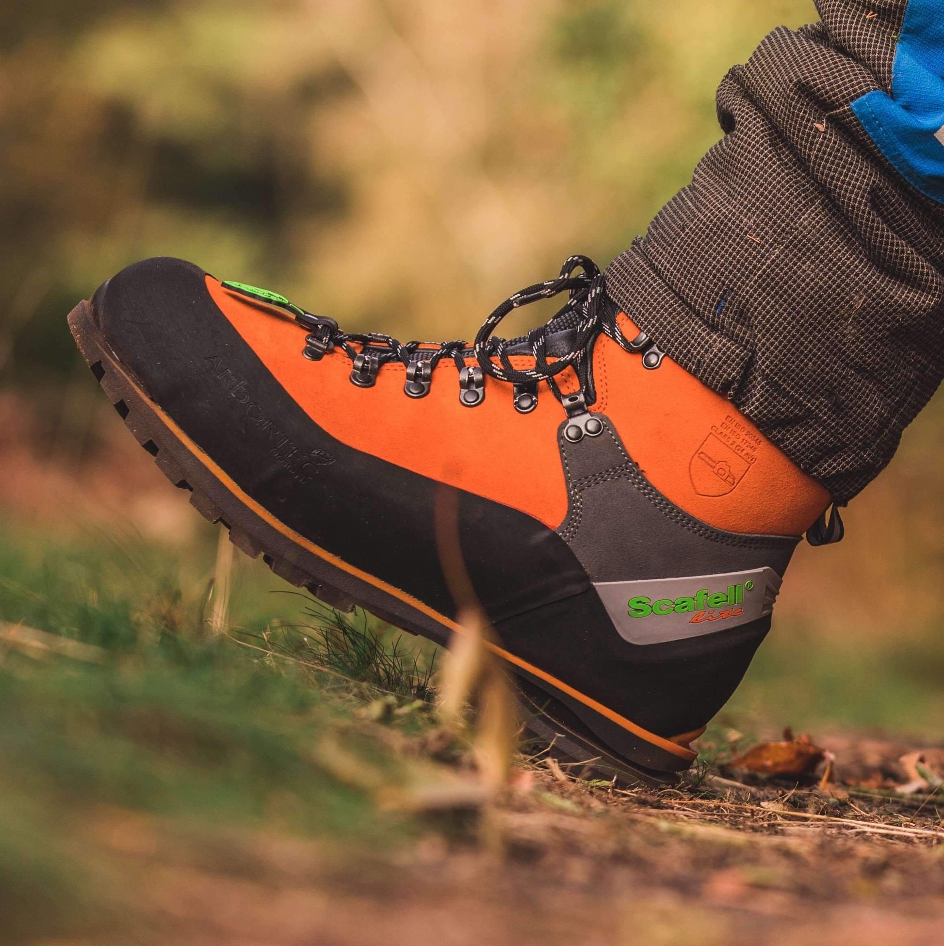 AT33500 Scafell Lite Class 2 Chainsaw Protection Boot - Orange - Arbortec Forestwear