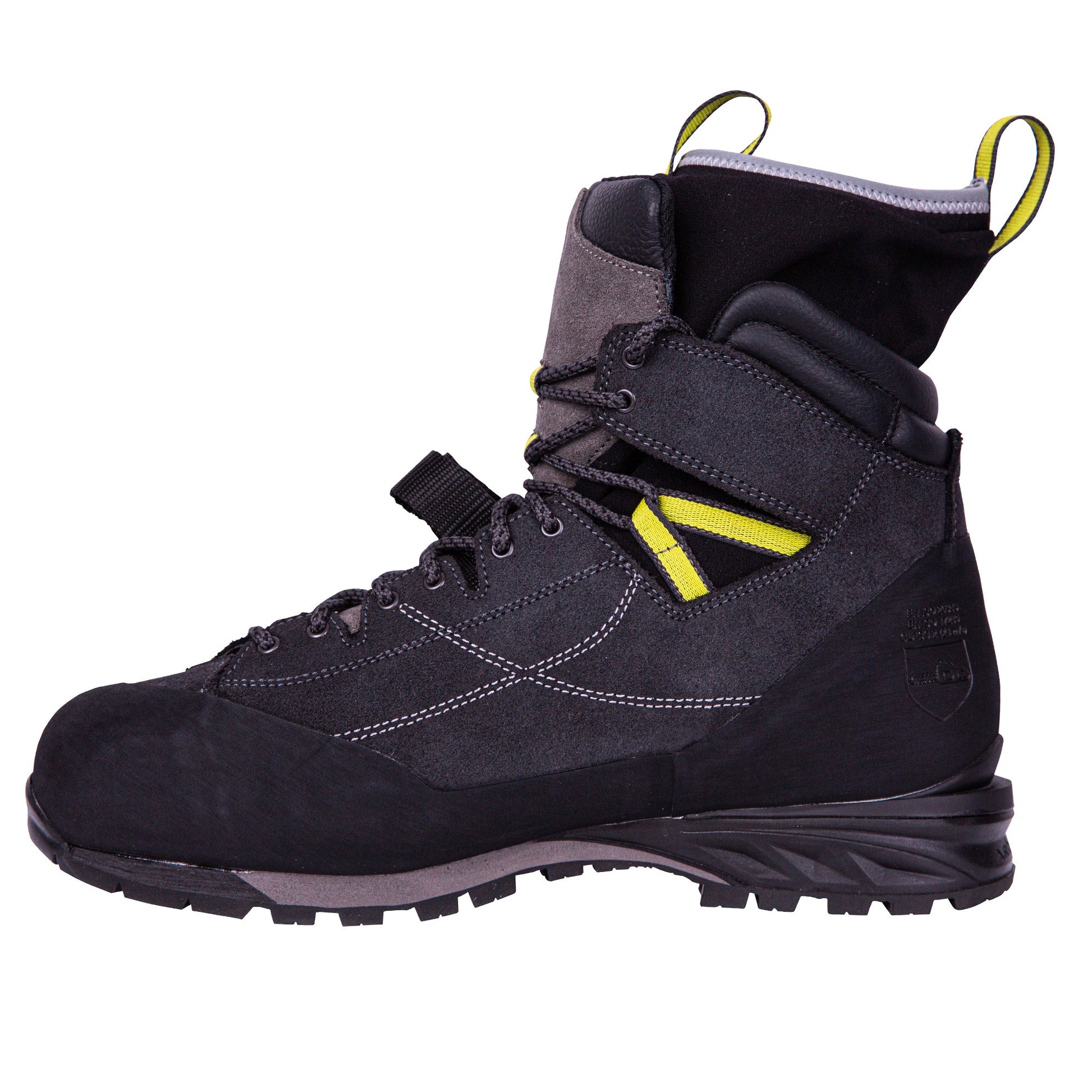 AT34000 Kayo Chainsaw Protective Climbing Boots – Charcoal Black - Arbortec Forestwear