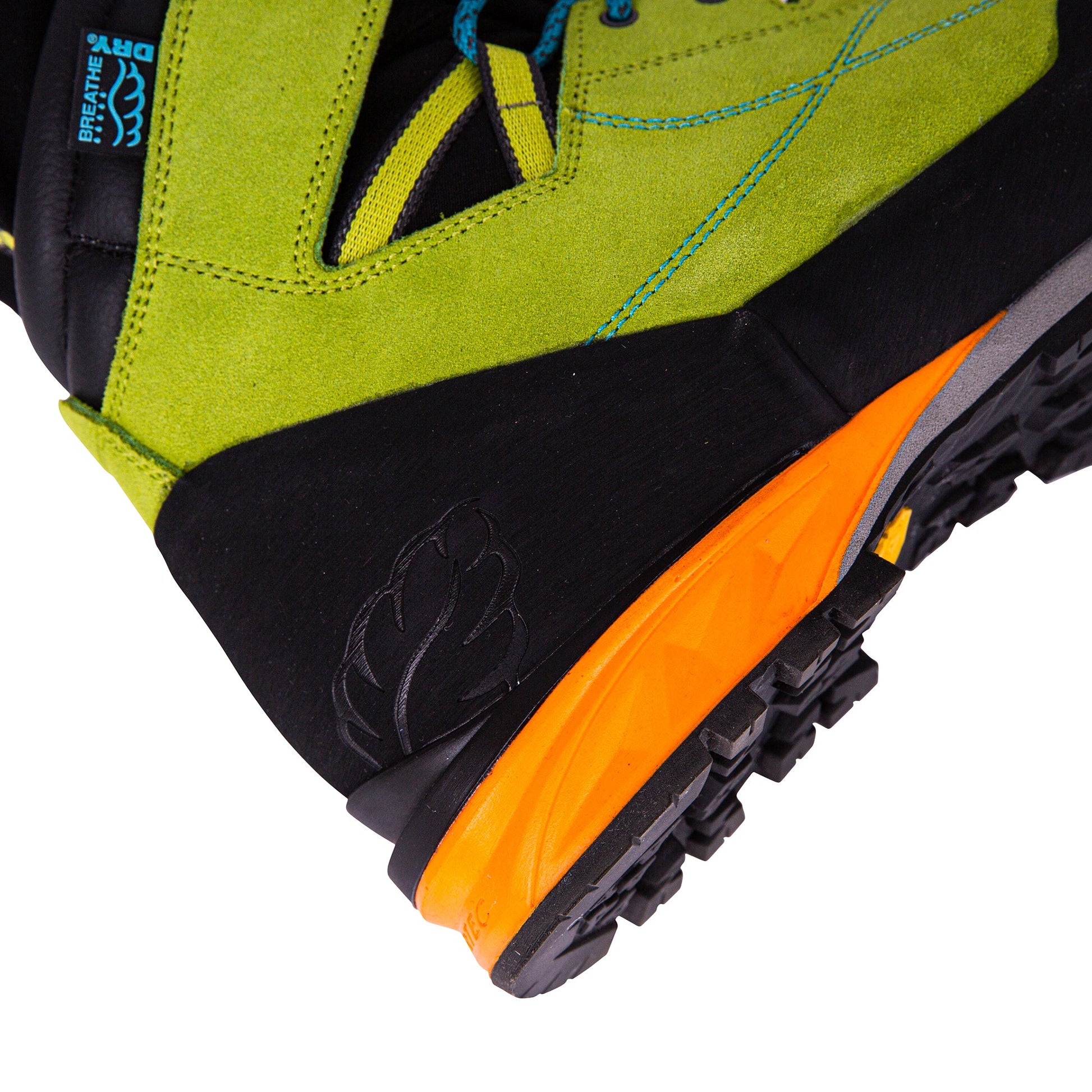 AT34000 Kayo Chainsaw Protective Climbing Boots – Lime - Arbortec Forestwear