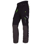 AT4010 Breatheflex Chainsaw Trousers Design A Class 1 - Black - Arbortec Forestwear