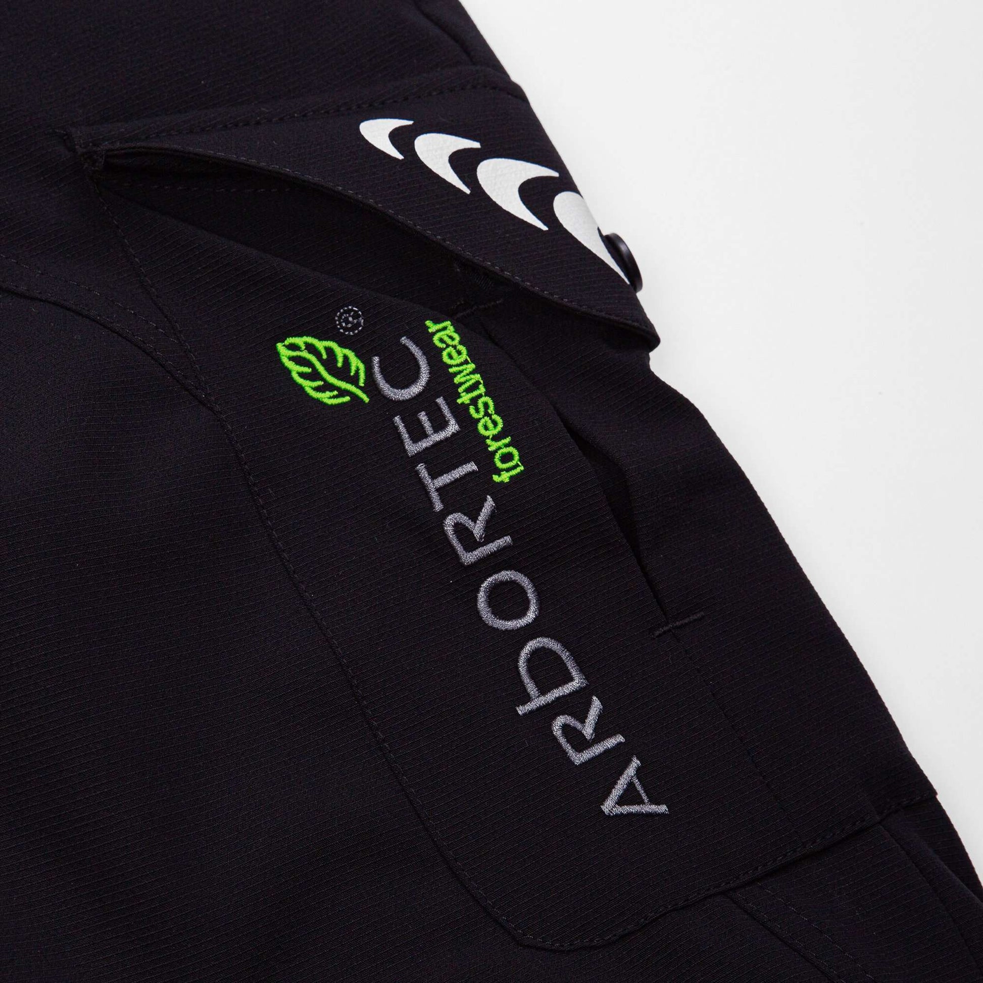 AT4010 Breatheflex Chainsaw Trousers Design A Class 1 - Black - Arbortec Forestwear