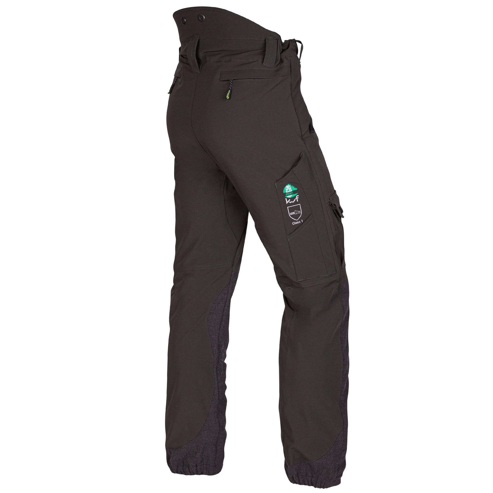AT4010 Breatheflex Chainsaw Trousers Design A Class 1 - Olive - Arbortec Forestwear