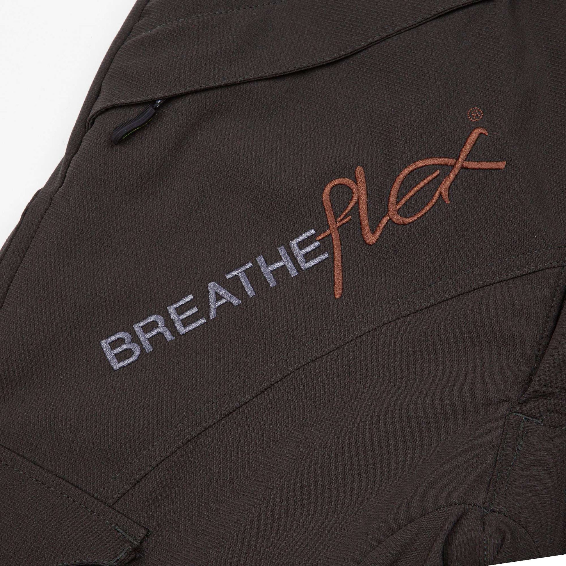 AT4010 Breatheflex Chainsaw Trousers Design A Class 1 - Olive - Arbortec Forestwear