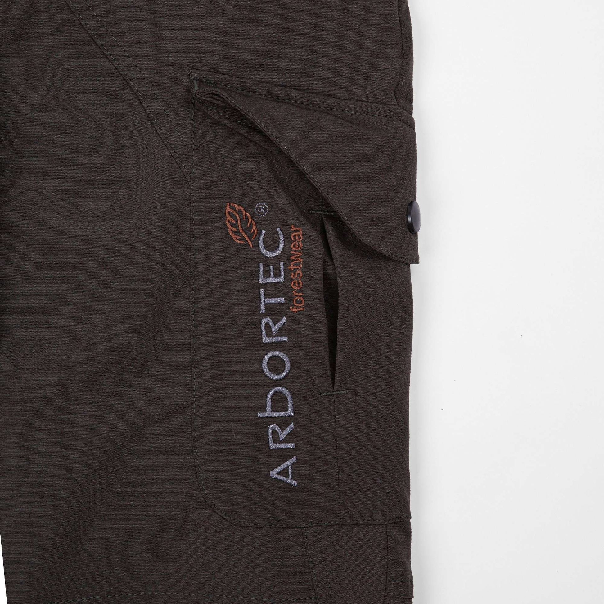 AT4010 Breatheflex Chainsaw Trousers Design A Class 1 - Olive - Arbortec Forestwear