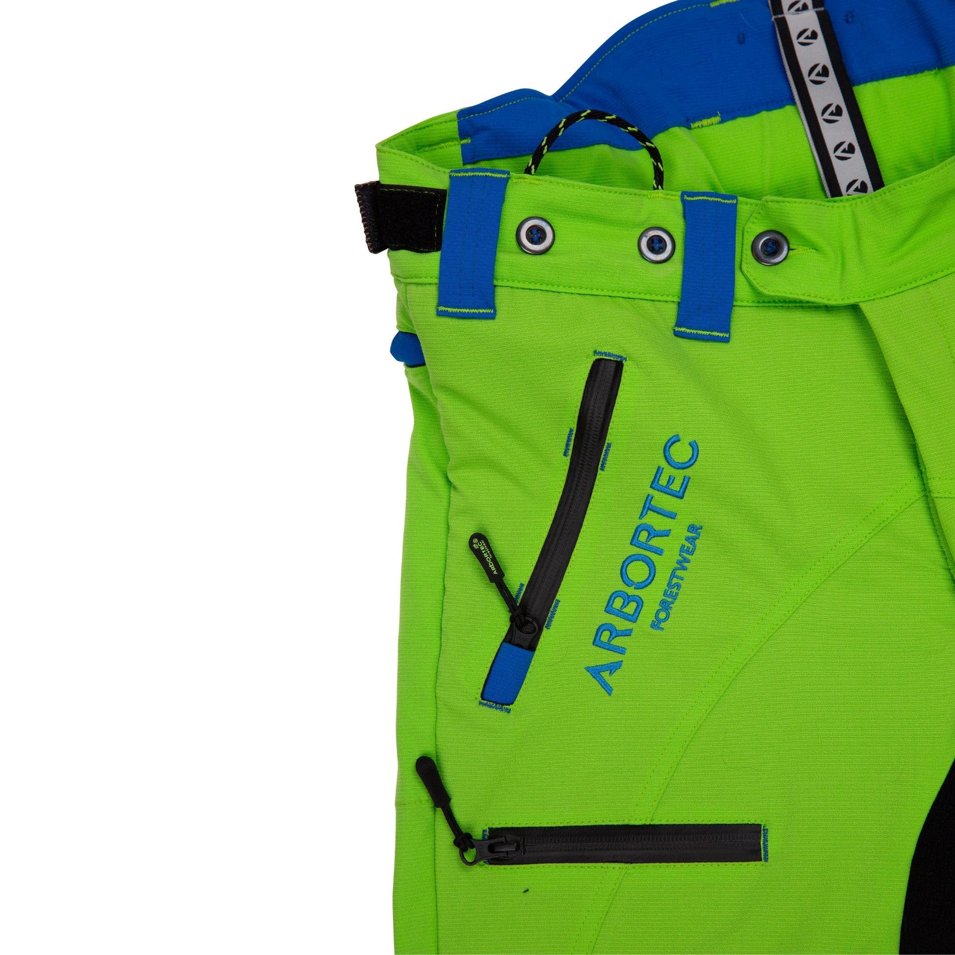 AT4060(US) Breatheflex Pro Chainsaw Pants UL Rated - Lime - Arbortec Forestwear