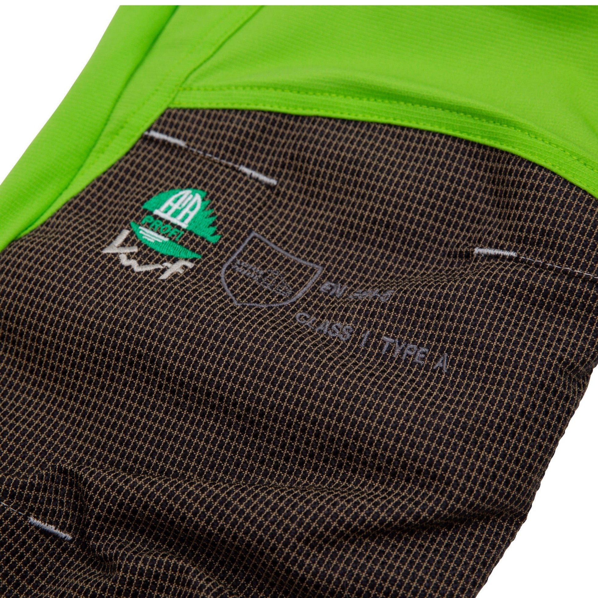AT4060(US) Breatheflex Pro Chainsaw Pants UL Rated - Lime - Arbortec Forestwear