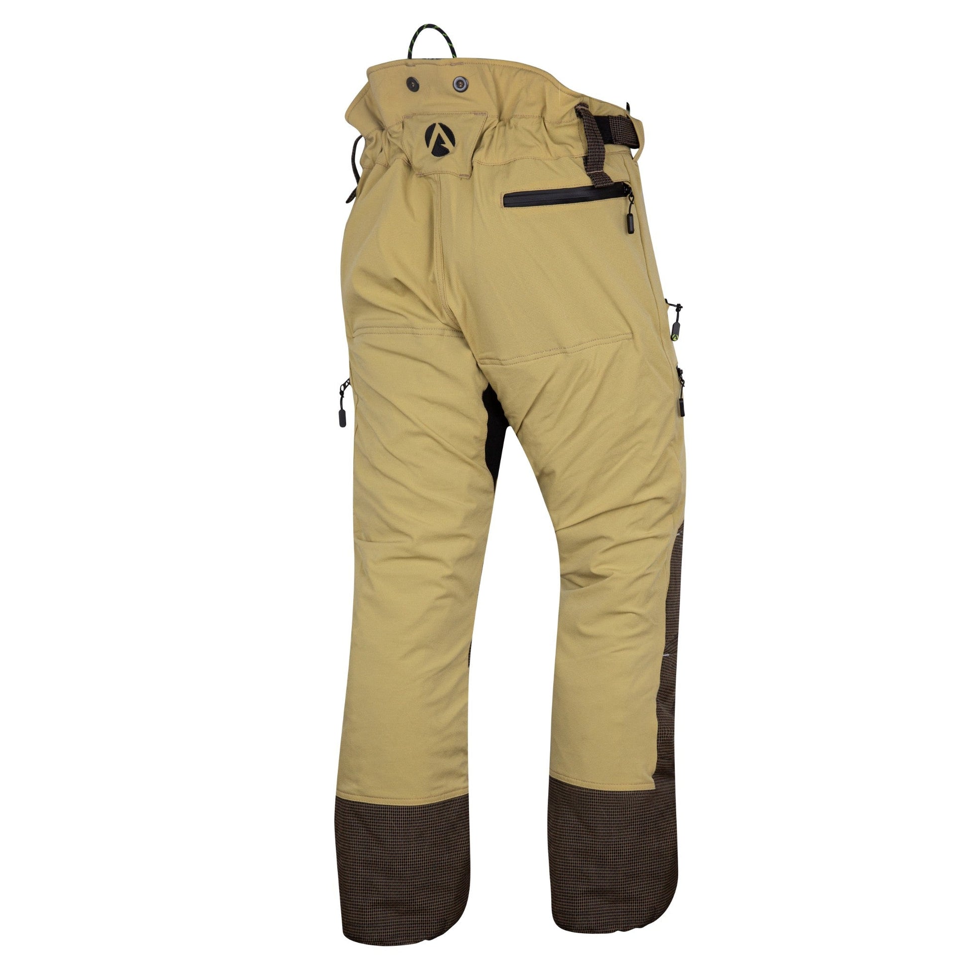 AT4070 Breatheflex Pro Chainsaw Trousers Design C Class 1 - Beige - Arbortec Forestwear