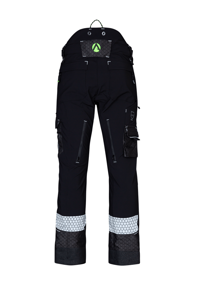 AT4080 - Arbortec Deep Forest Chainsaw Trousers Design A/Class 1 - Black - Arbortec Forestwear