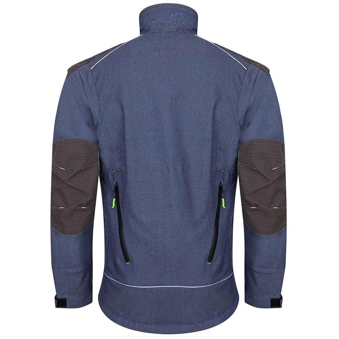 AT4100 Breatheflex Pro Legacy Work Jacket - Denim Blue - Arbortec Forestwear