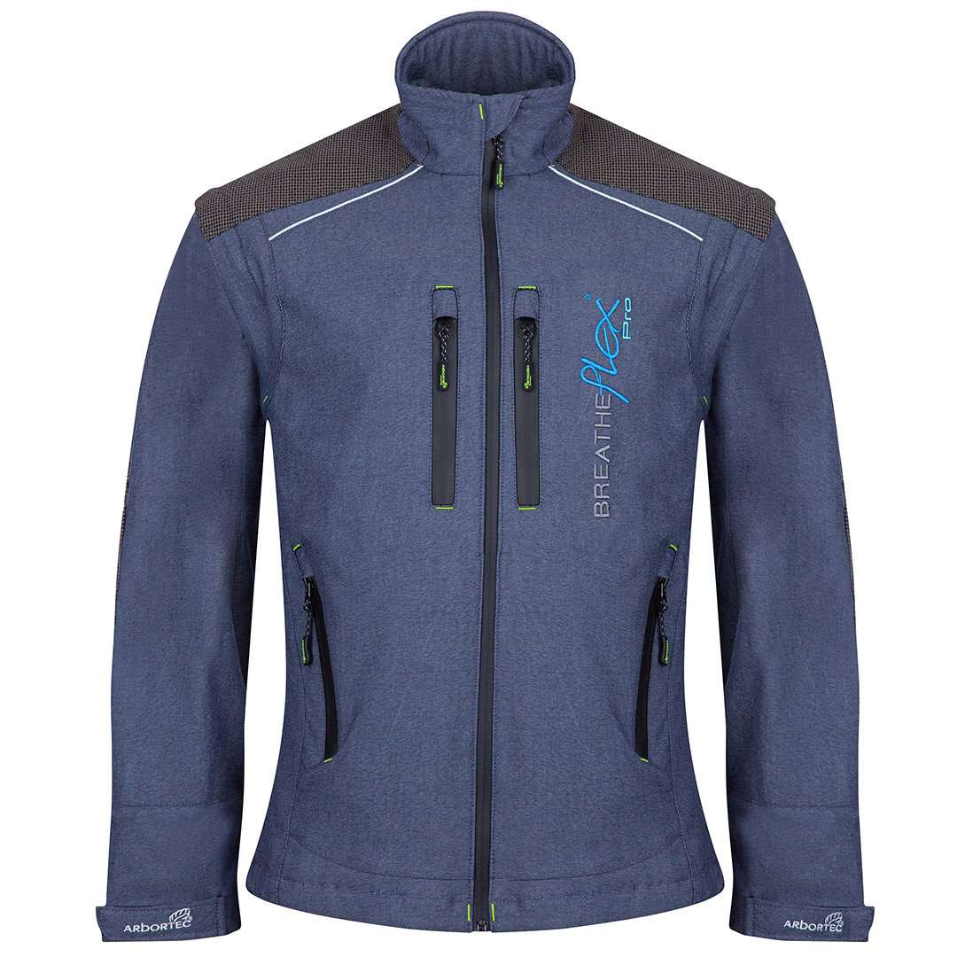 AT4100 Breatheflex Pro Legacy Work Jacket - Denim Blue - Arbortec Forestwear