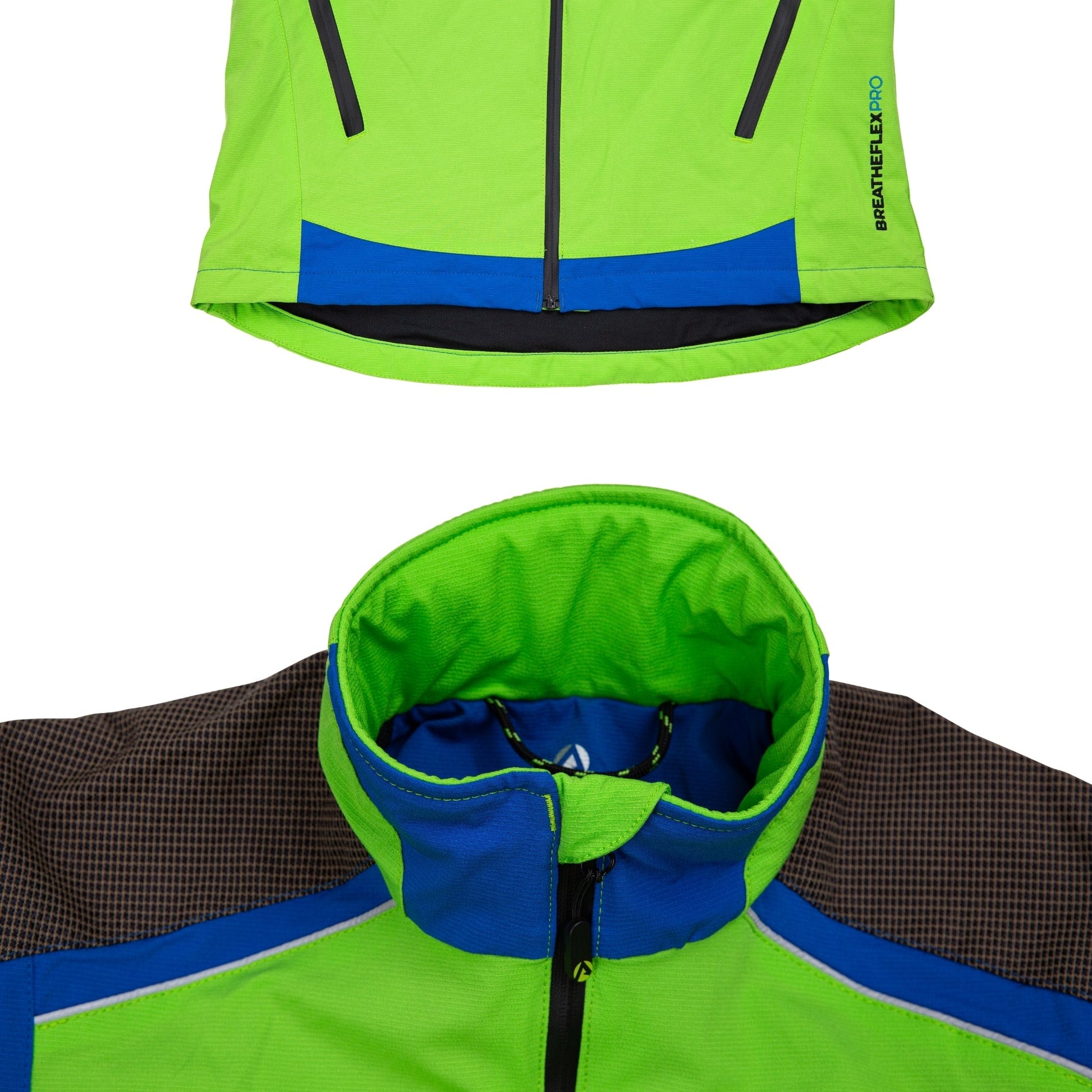 AT4100 Breatheflex Pro Work Jacket - Lime - Arbortec Forestwear