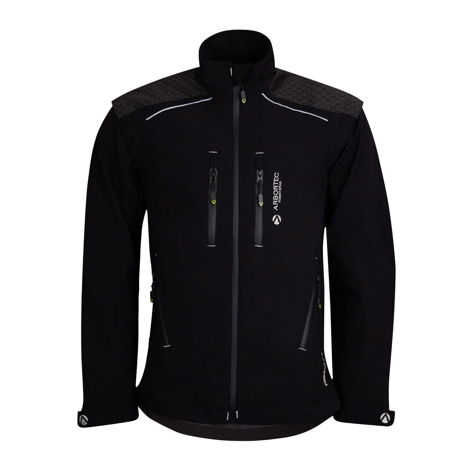 AT4101 Breatheflex Pro Freestyle Work Jacket - Black - Arbortec Forestwear