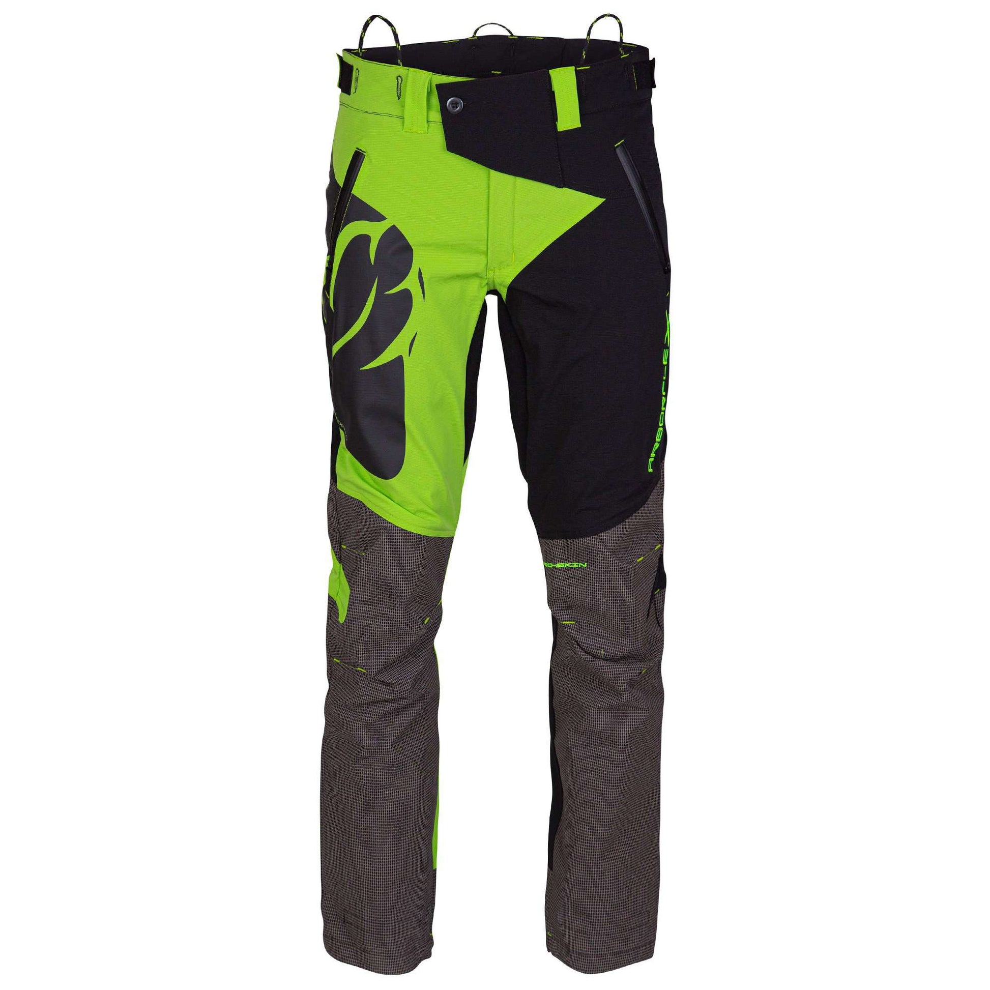 AT4185 Arborflex Pro Skins - Lime - Arbortec Forestwear