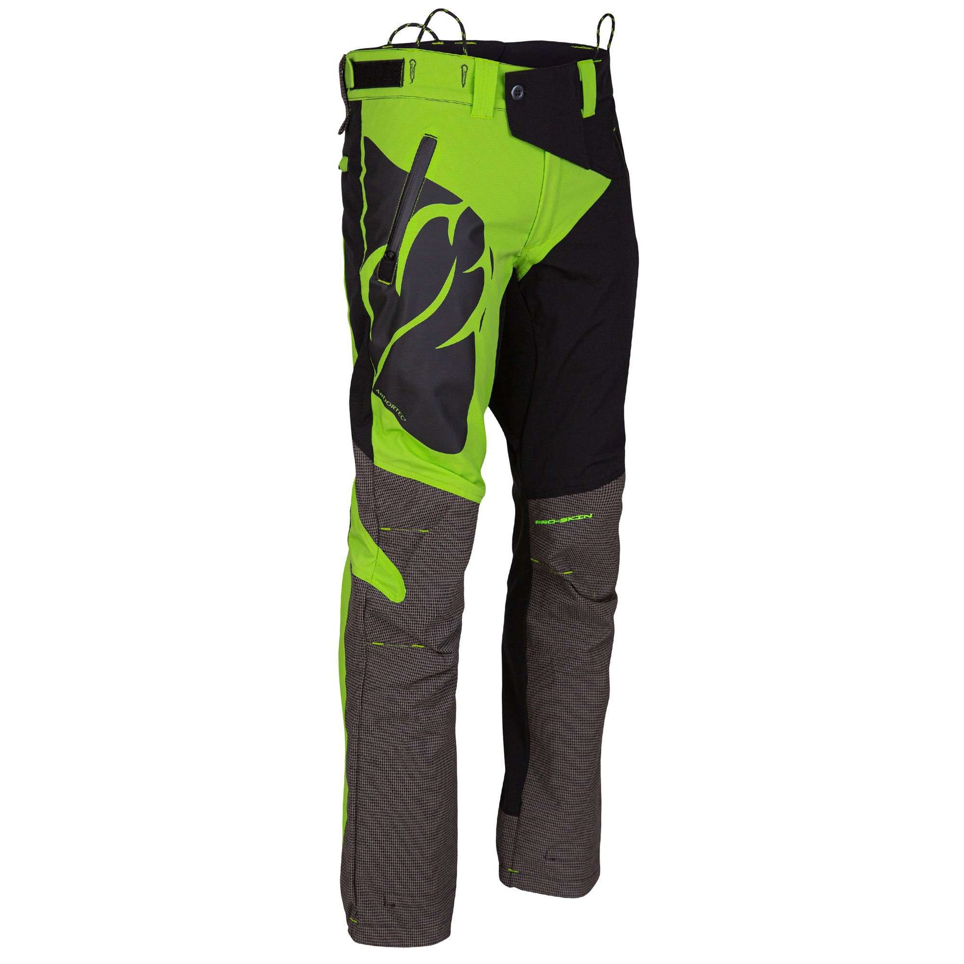 AT4185 Arborflex Pro Skins - Lime - Arbortec Forestwear