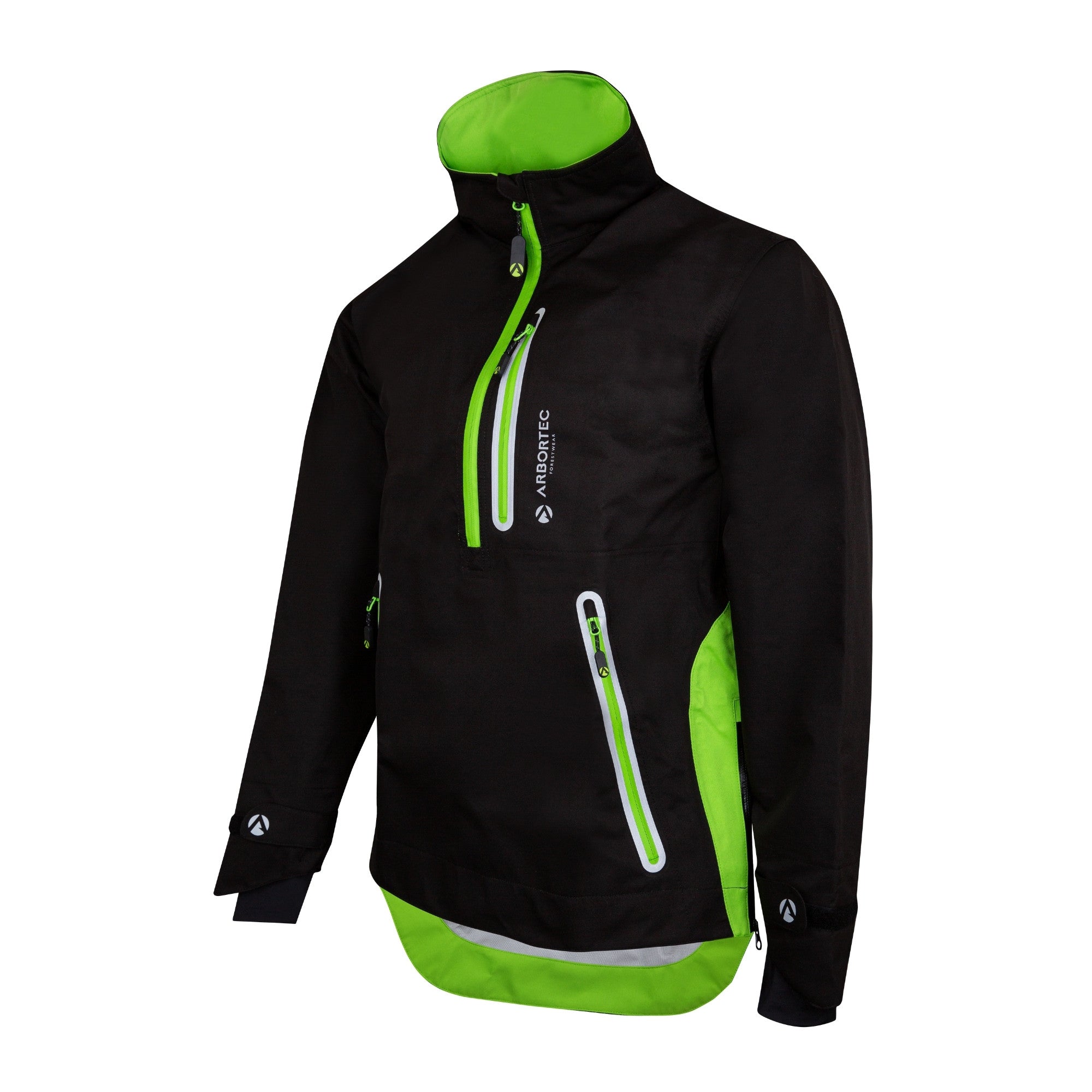 Arbortec Half Zip Waterproof Jacket Black