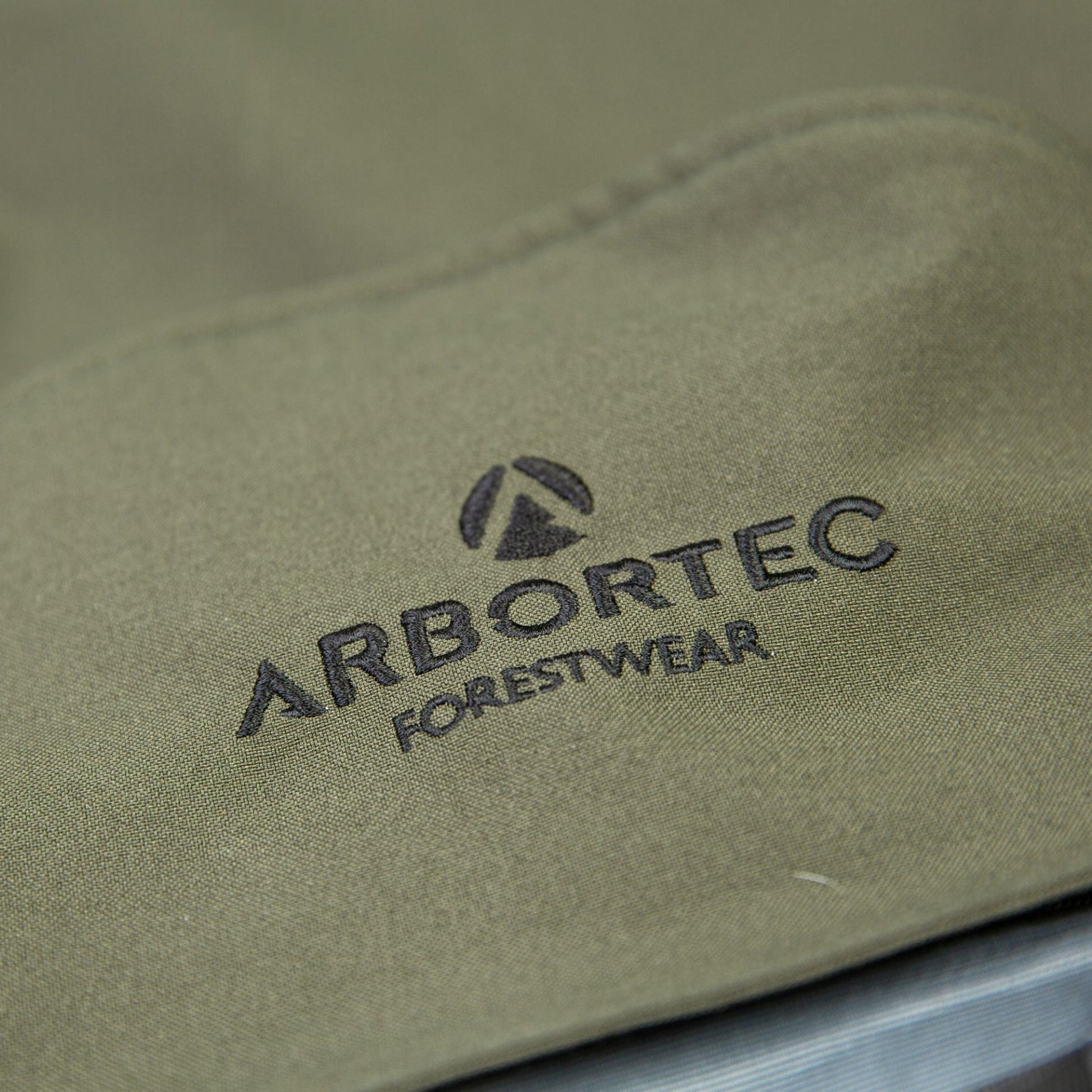 AT4460 - Heavy Duty Half Zip Breathedry Smock - Olive - Arbortec Forestwear