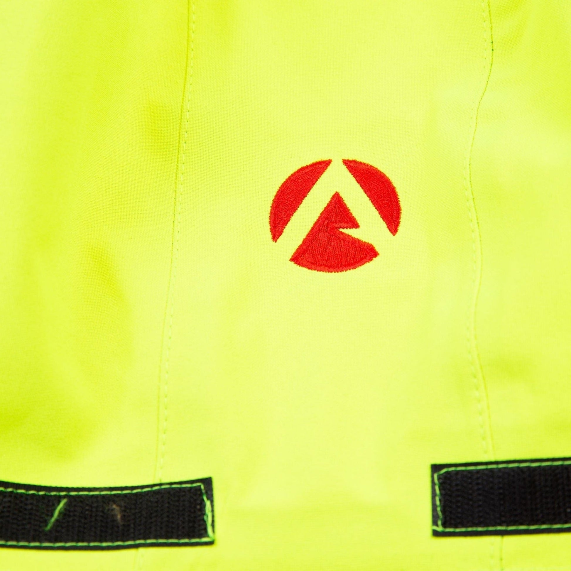 AT4460 - Heavy Duty Half Zip Breathedry Smock - Red - Arbortec Forestwear