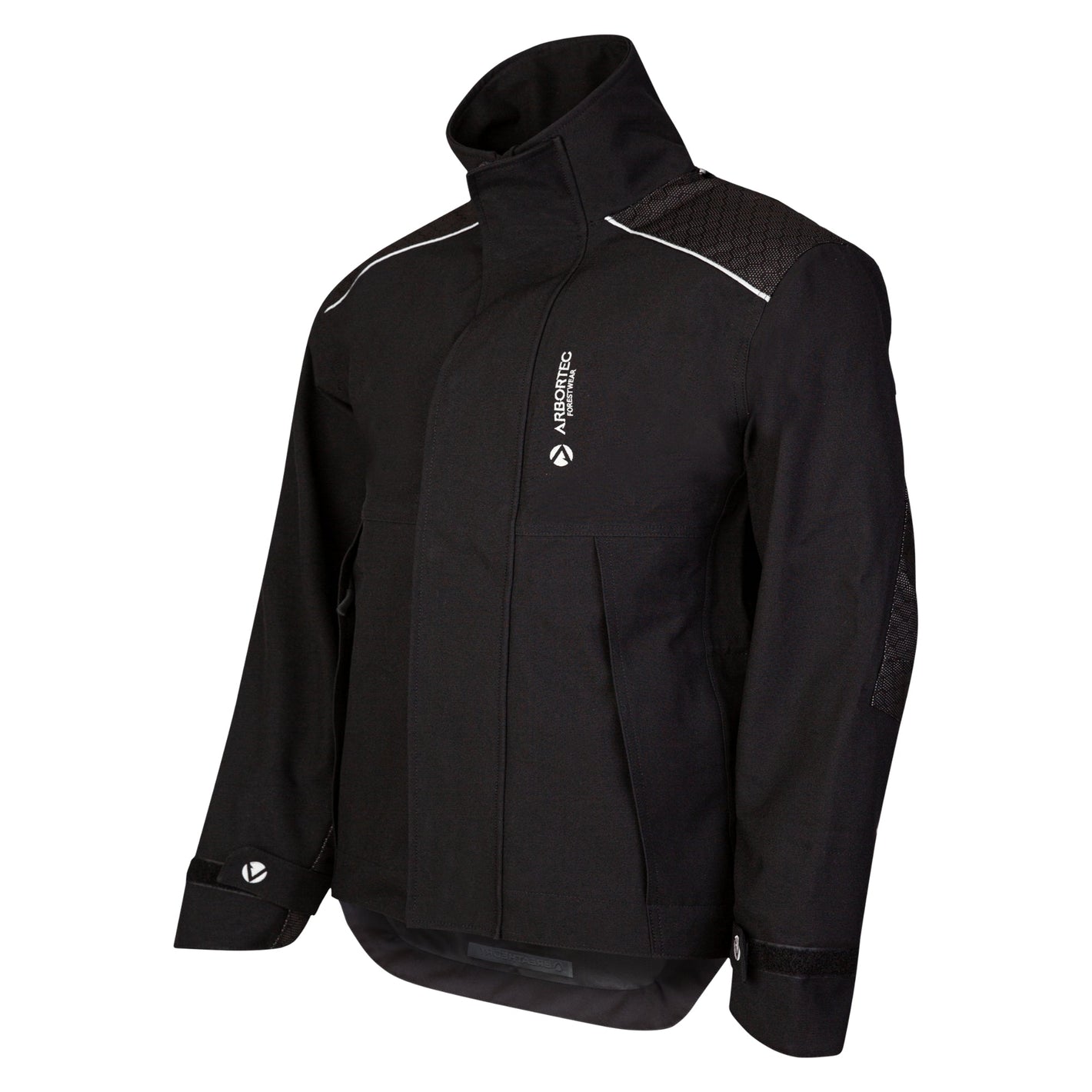 AT4480 - Heavy Duty Full Zip Breathedry Jacket - Black - Arbortec Forestwear