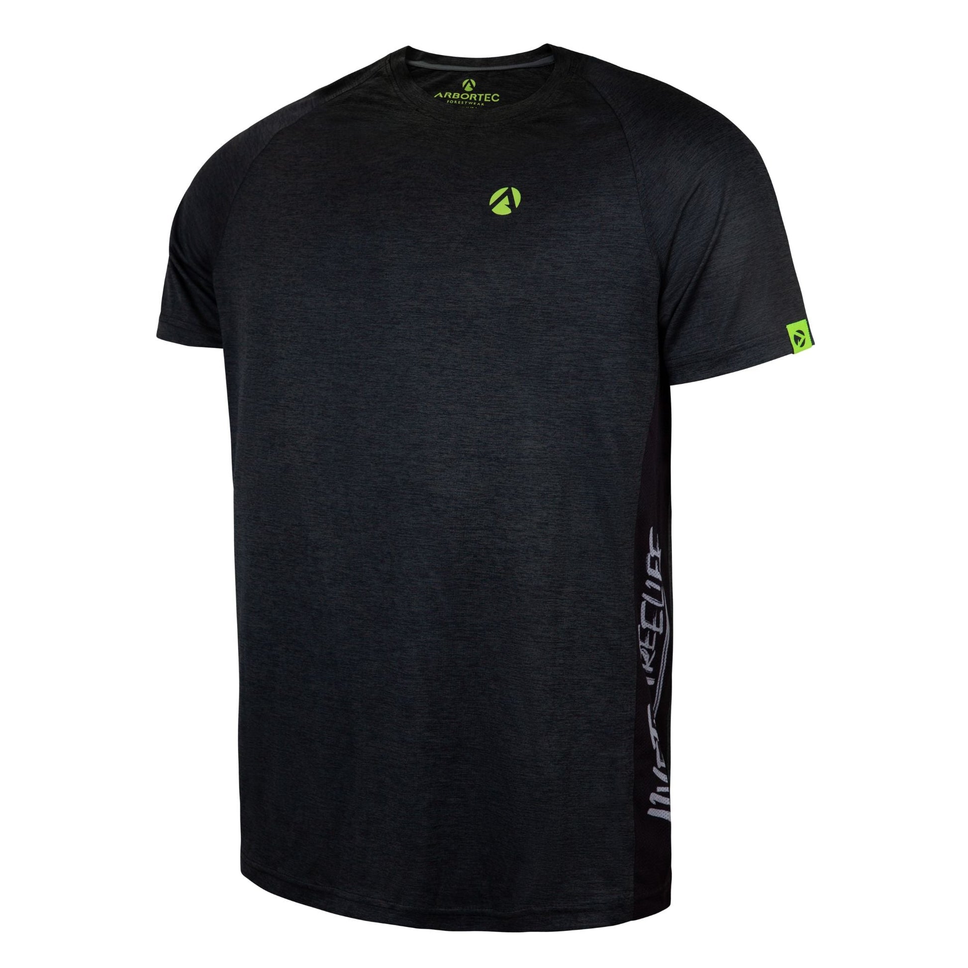 AT5002 Performance T-Shirt Short Sleeve - Black - Arbortec Forestwear