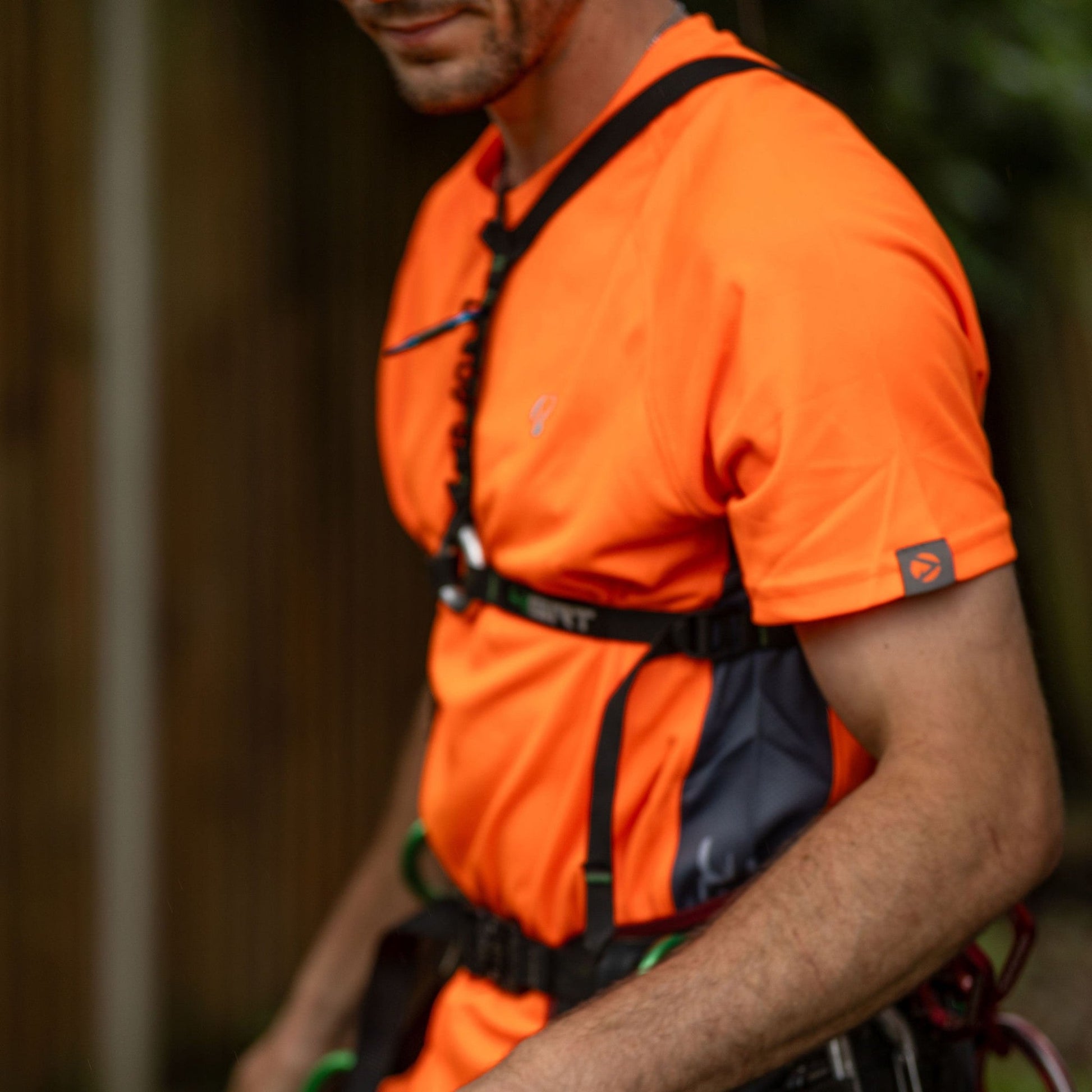 AT5002 Performance T-Shirt Short Sleeve - Hi - Vis Orange - Arbortec Forestwear