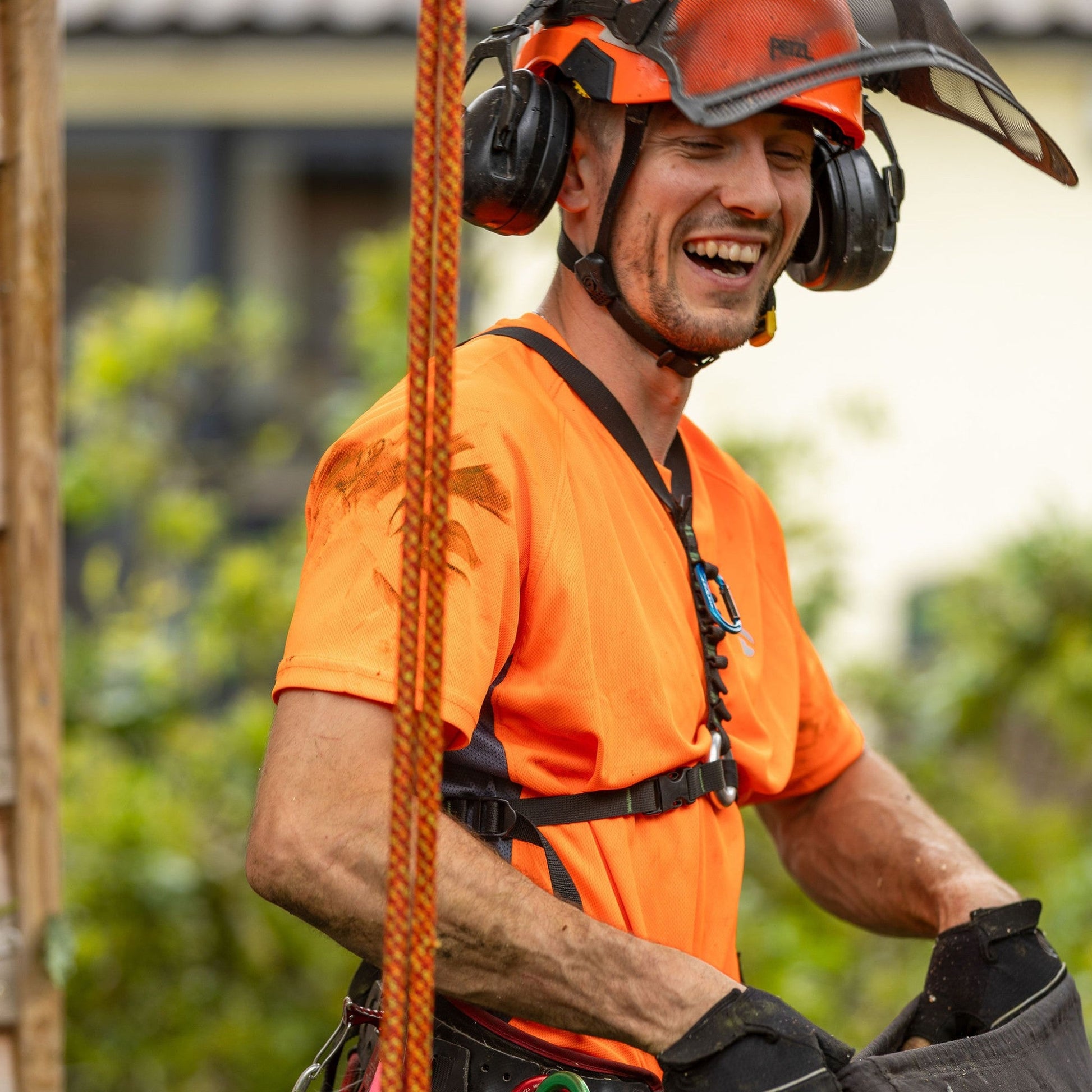 AT5002 Performance T-Shirt Short Sleeve - Hi - Vis Orange - Arbortec Forestwear