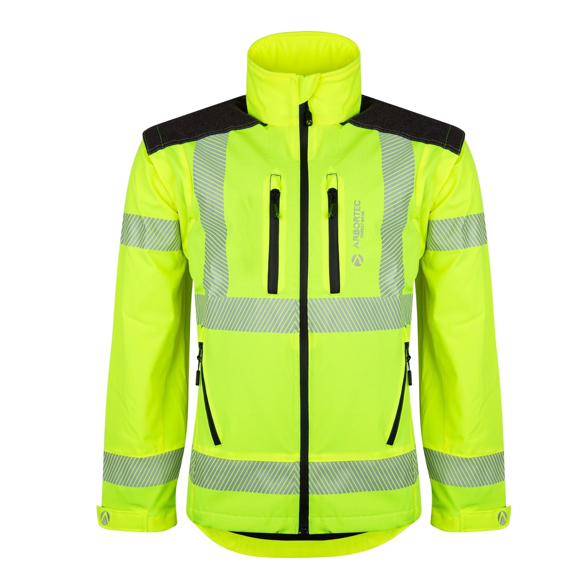 ATHV4000 Breatheflex Performance Work Jacket - Hi Vis Yellow - Arbortec Forestwear