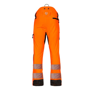 ATHV4075 Breatheflex Pro Rail Spec Trousers Design C Class 2 - Hi - Vis Orange - Arbortec Forestwear