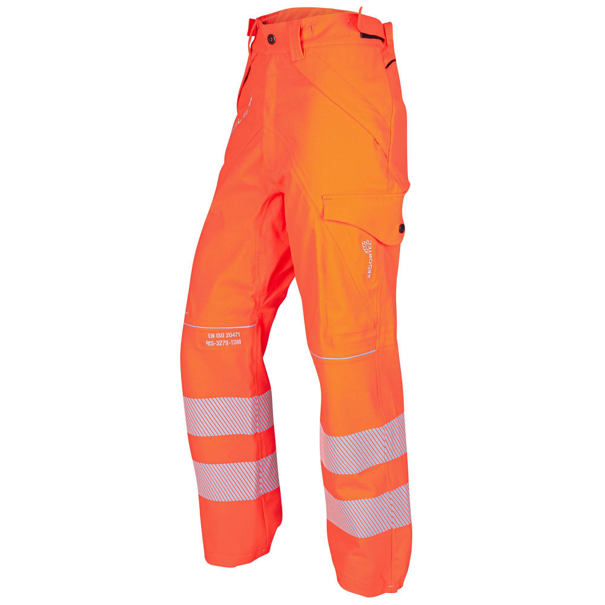 Arbortec Arborflex Storm Waterproof Skin Trousers Hi Vis Orange