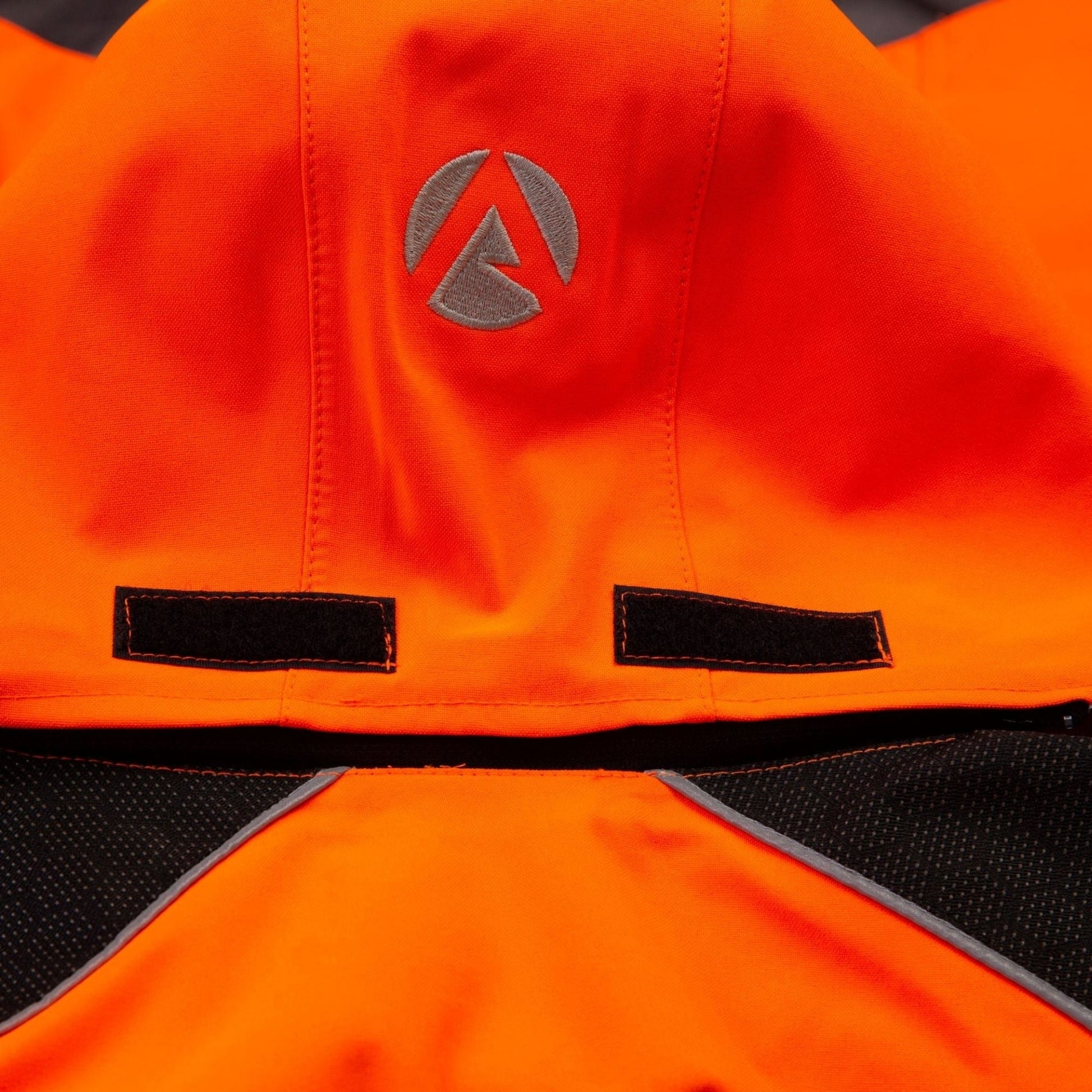 ATHV4460 - Heavy Duty Half Zip Breathedry Smock - Orange - Arbortec Forestwear