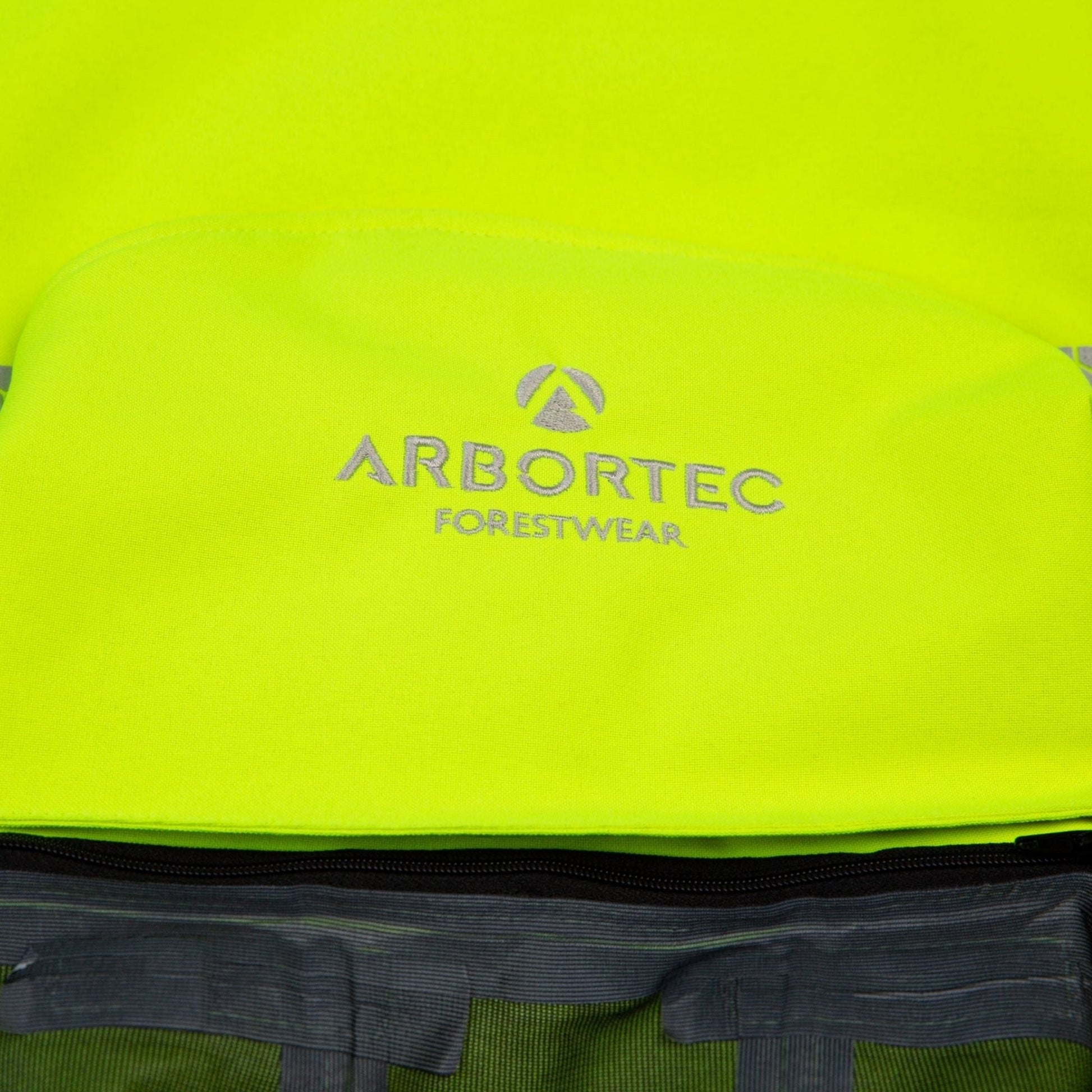 ATHV4460 - Heavy Duty Half Zip Breathedry Smock - Yellow - Arbortec Forestwear