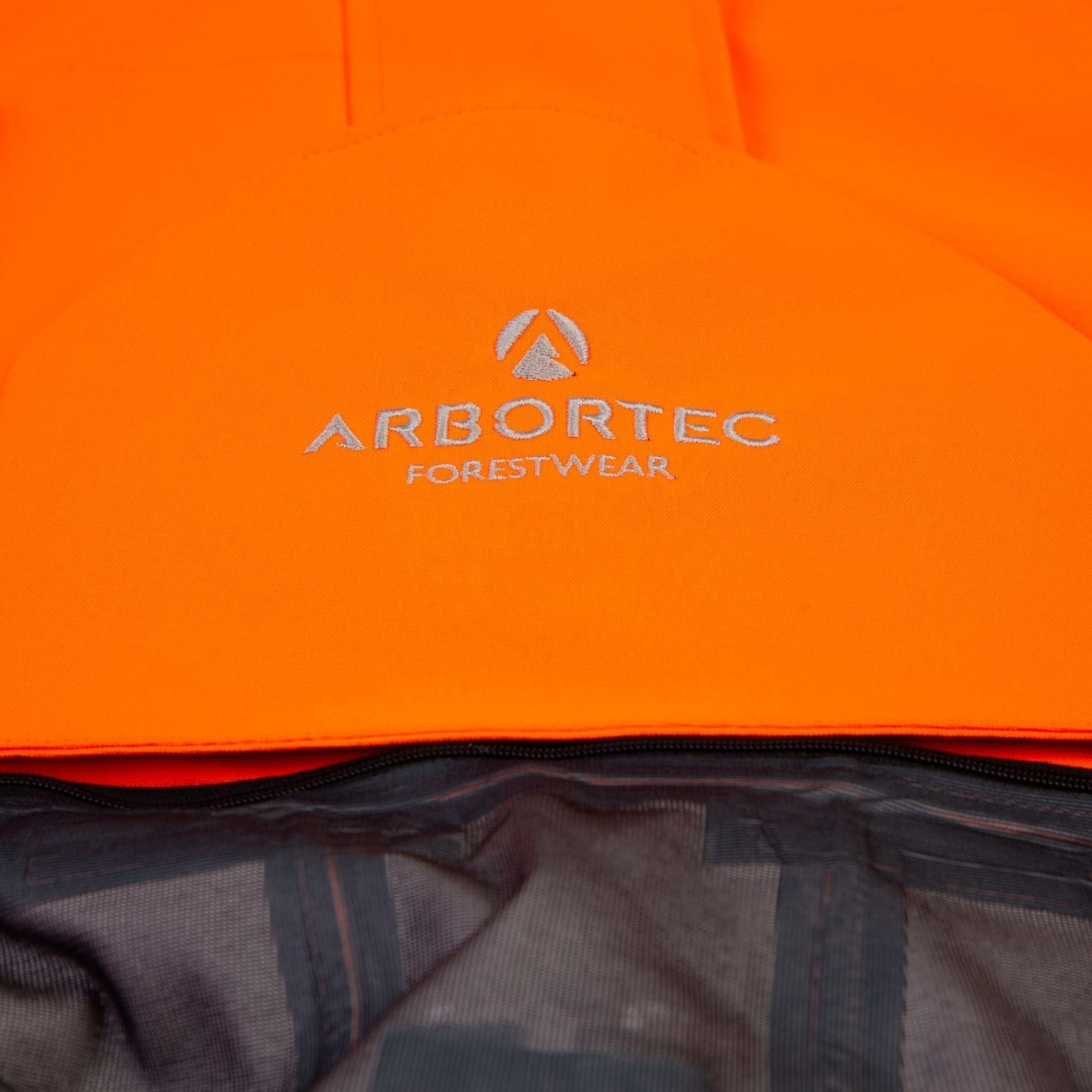 ATHV4480 - Heavy Duty Full Zip Breathedry Jacket - Orange - Arbortec Forestwear