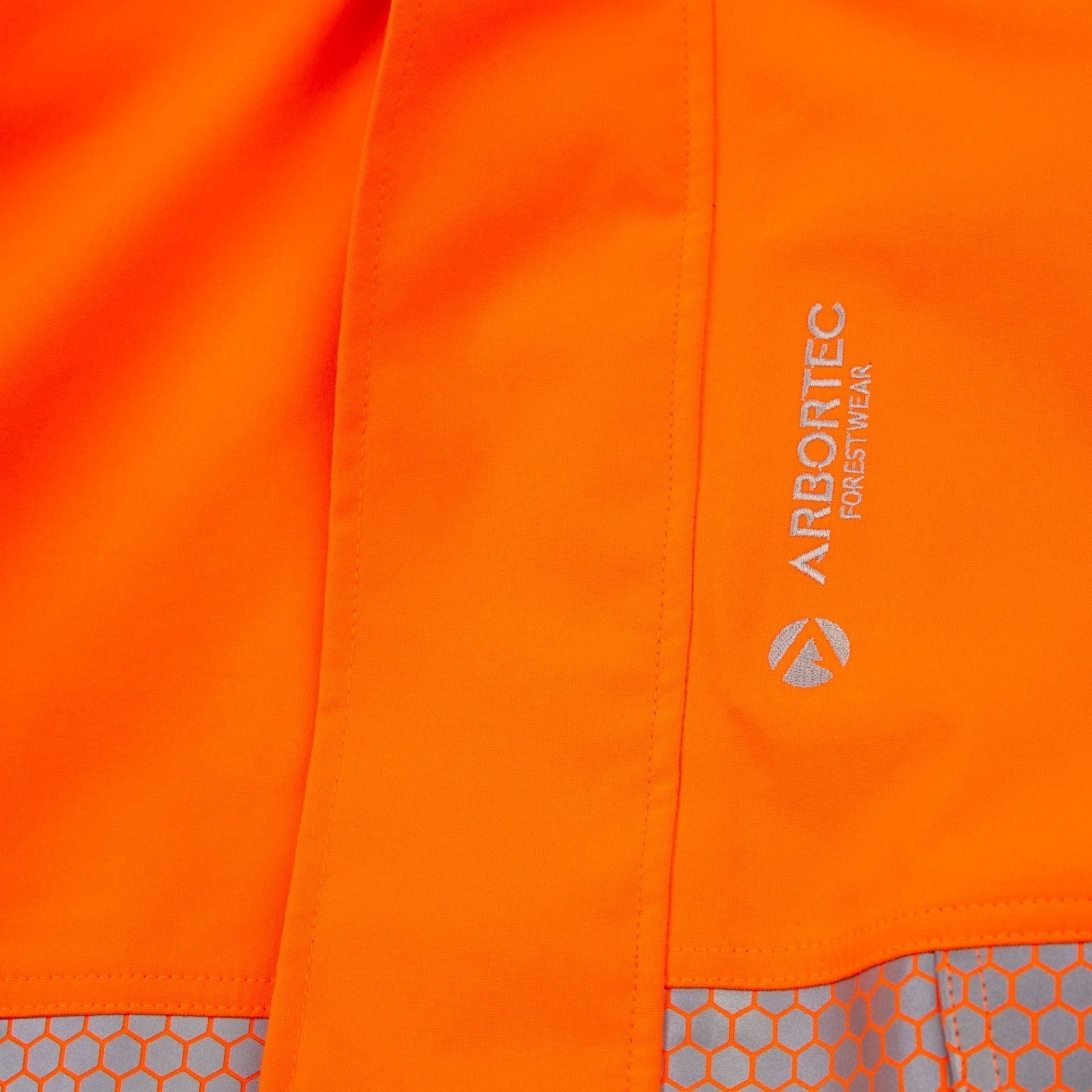 ATHV4480 - Heavy Duty Full Zip Breathedry Jacket - Orange - Arbortec Forestwear