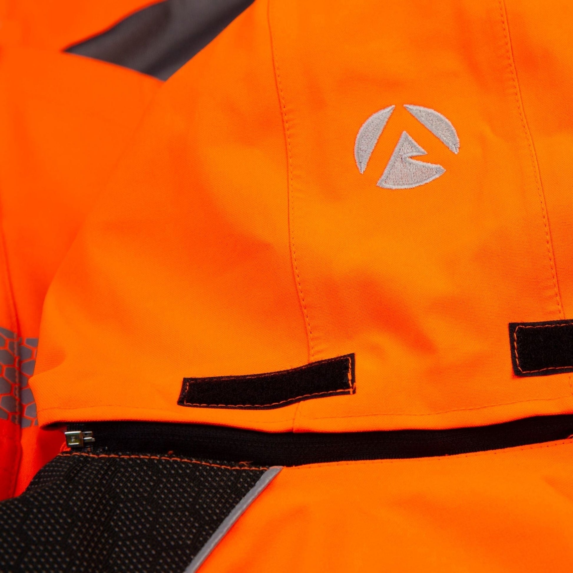 ATHV4480 - Heavy Duty Full Zip Breathedry Jacket - Orange - Arbortec Forestwear