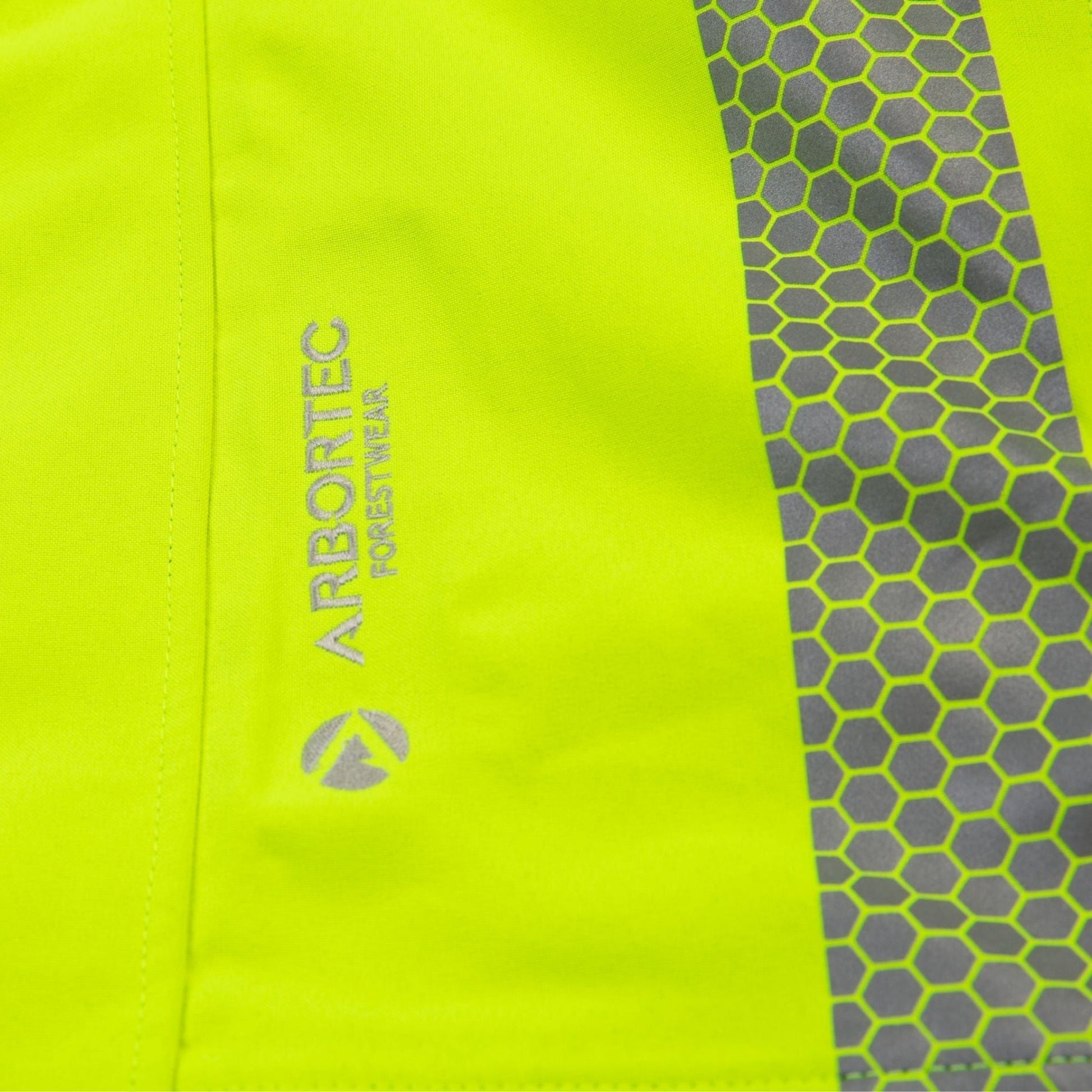 ATHV4480 - Heavy Duty Full Zip Breathedry Jacket - Yellow - Arbortec Forestwear