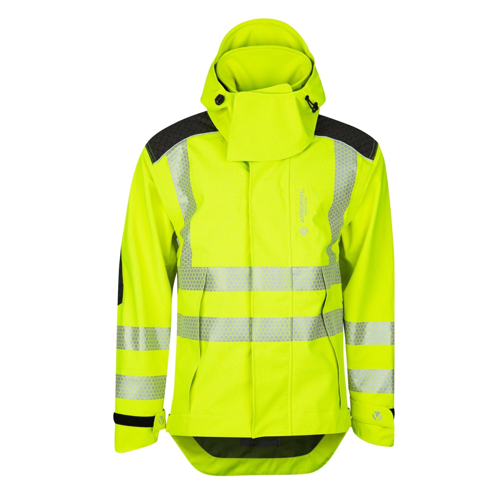 ATHV4480 - Heavy Duty Full Zip Breathedry Jacket - Yellow - Arbortec Forestwear