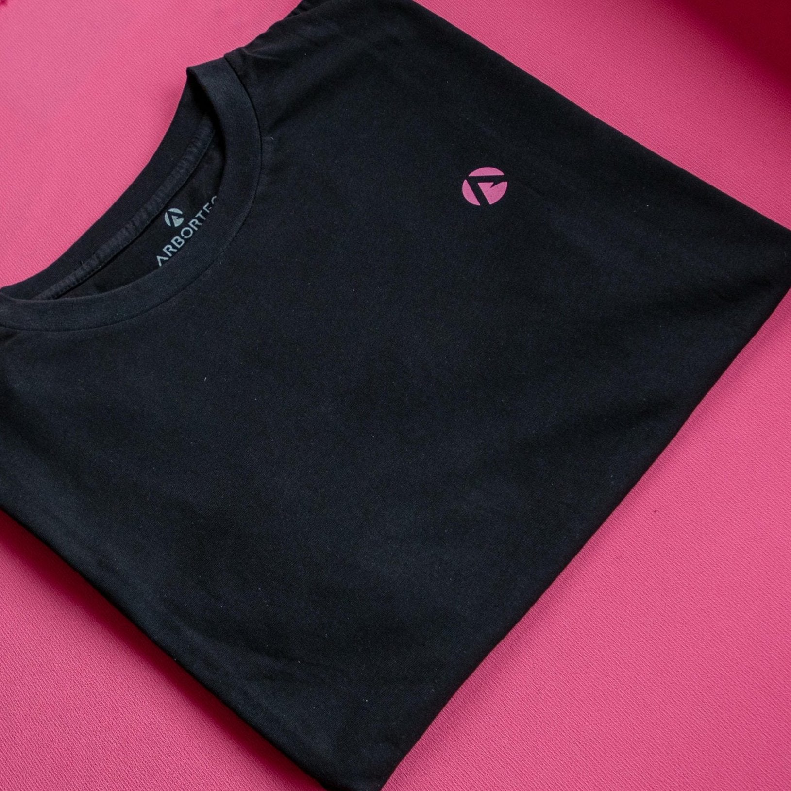 Black Short Sleeve T-Shirt (Pink - AIS/LTTL) - Arbortec Forestwear