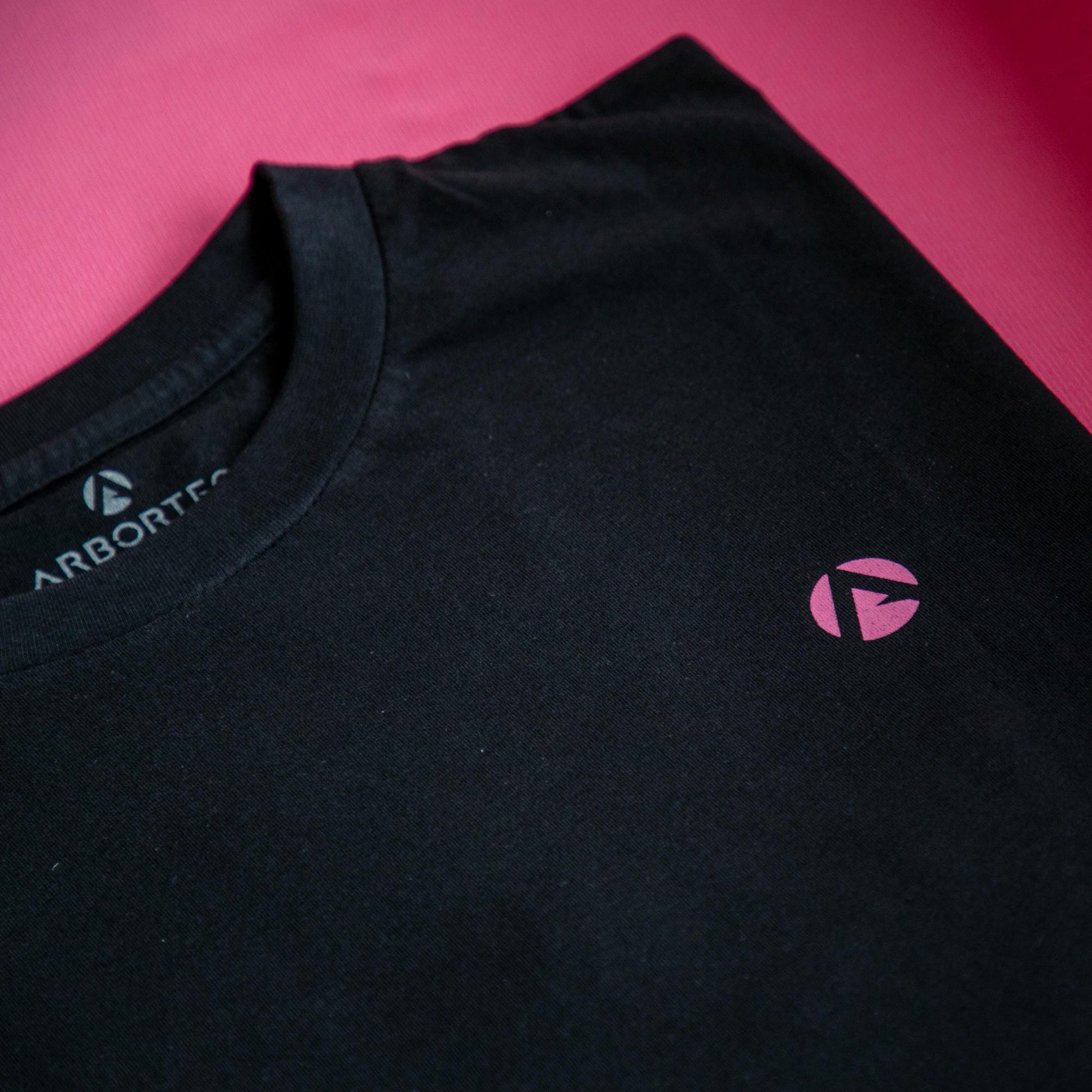 Black Short Sleeve T-Shirt (Pink - AIS/LTTL) - Arbortec Forestwear
