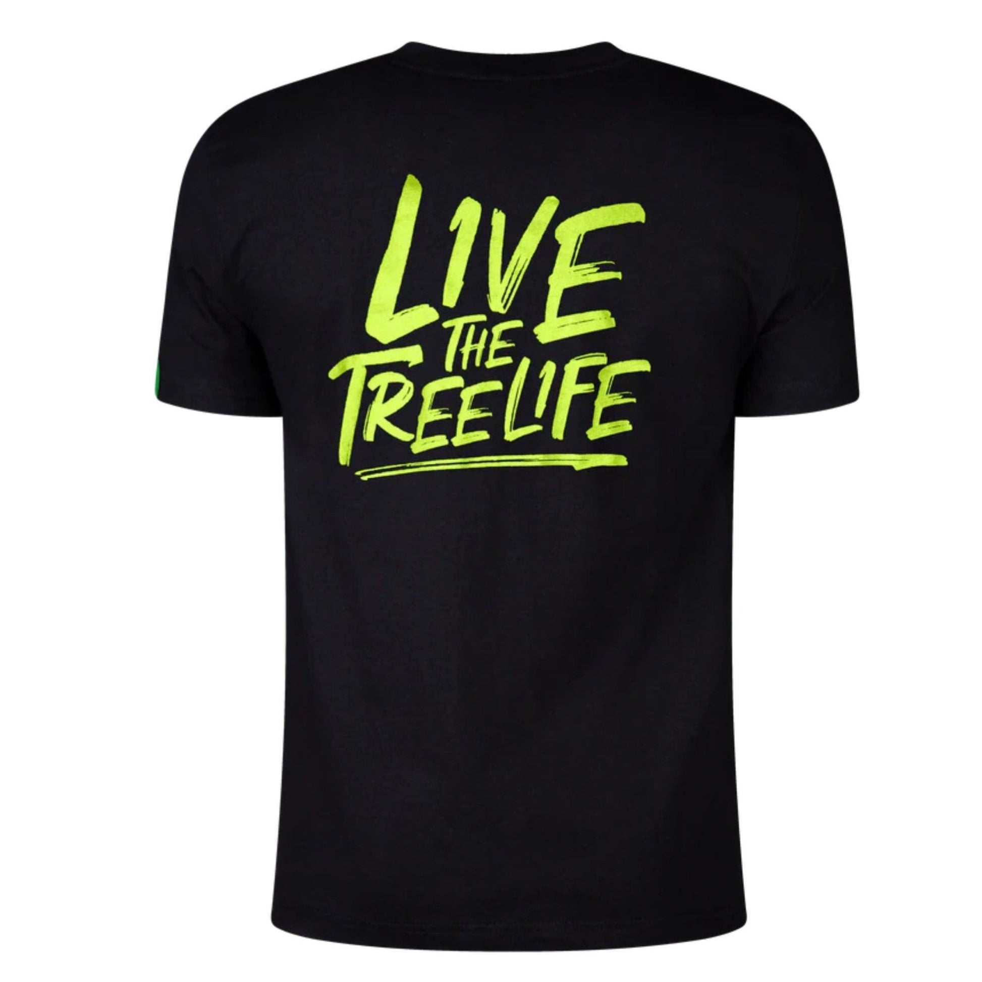 Black Short Sleeve T-Shirt (Lime - AFS/LTTL) - Arbortec Forestwear