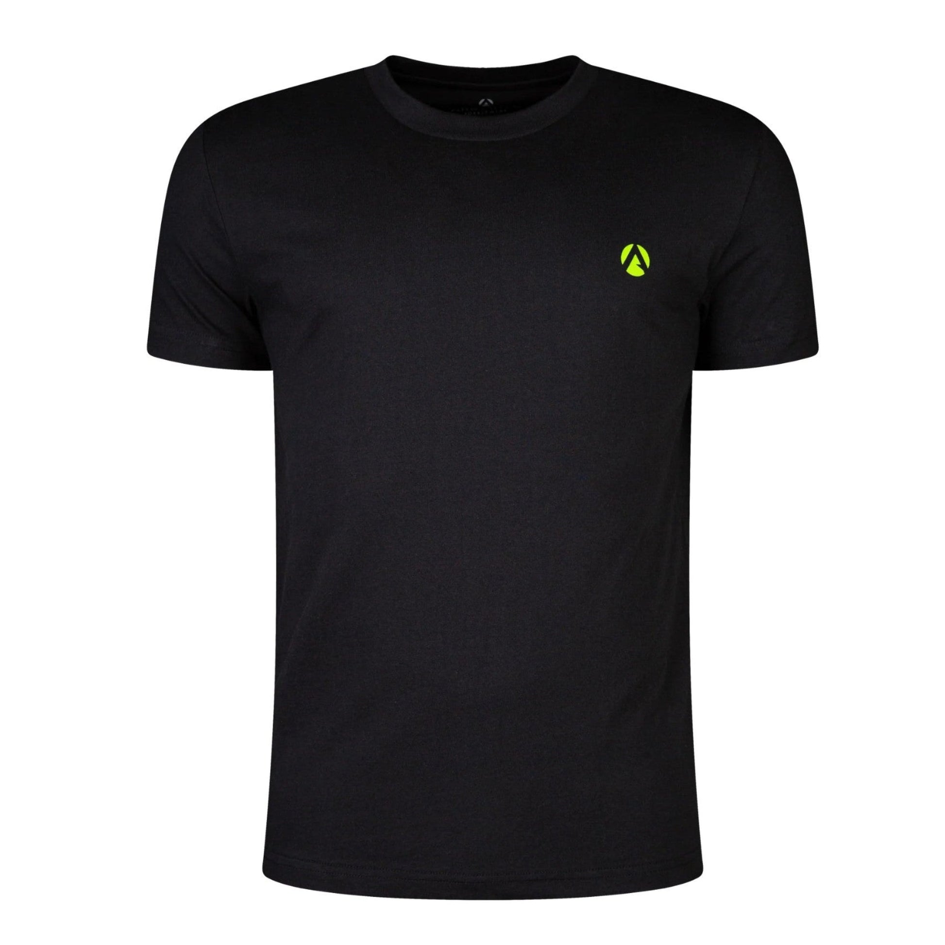 Black Short Sleeve T-Shirt (Lime - AIS) - Arbortec Forestwear