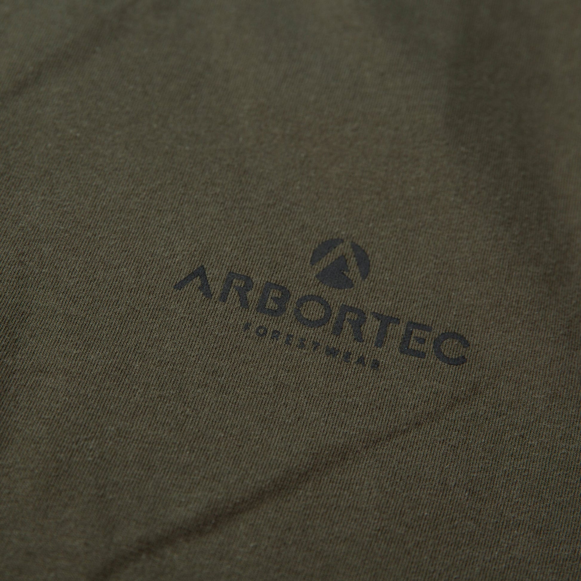 Olive Short Sleeve T-Shirt (Black - AFS/LTTL) - Arbortec Forestwear