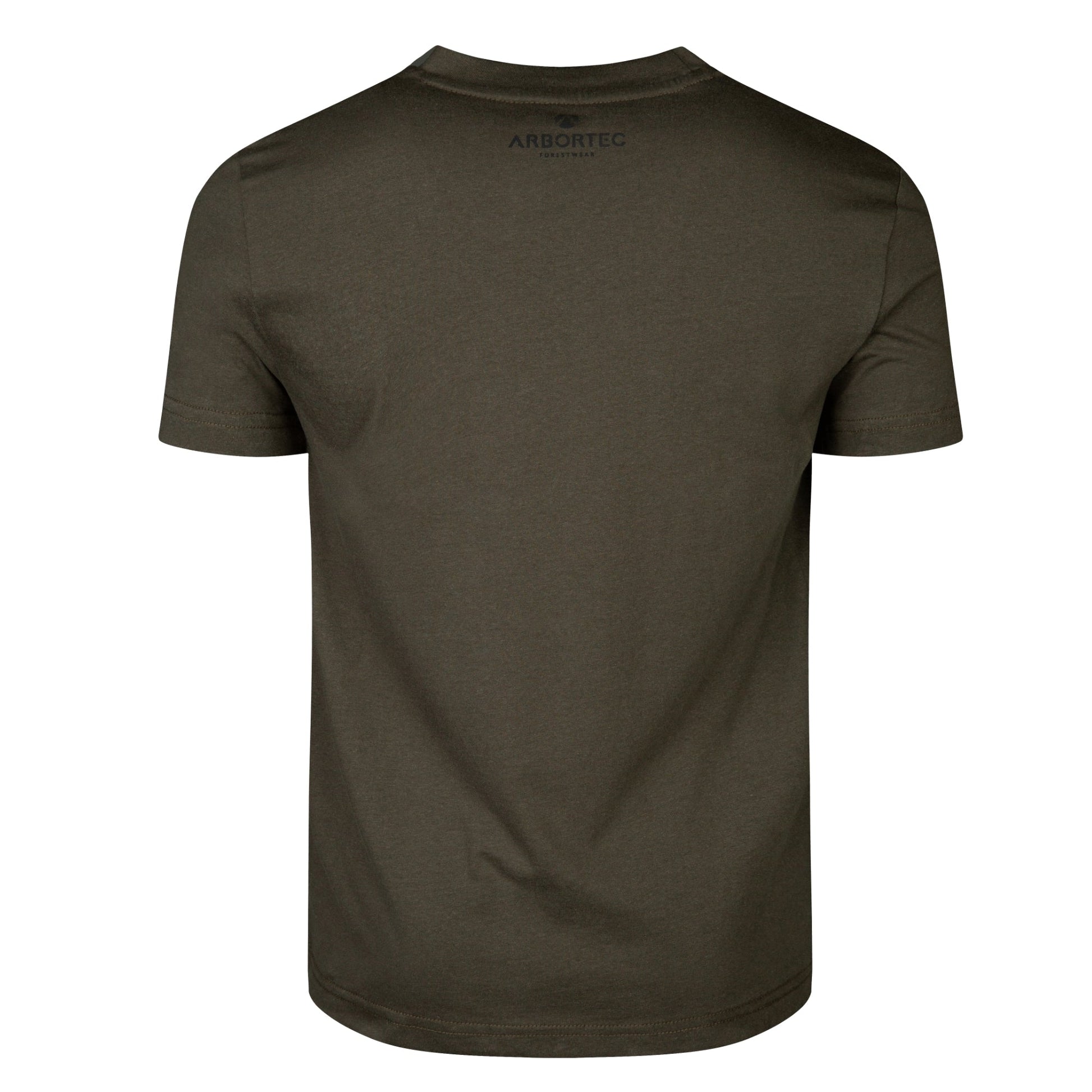 Olive Short Sleeve T-Shirt (Orange - AWL) - Arbortec Forestwear