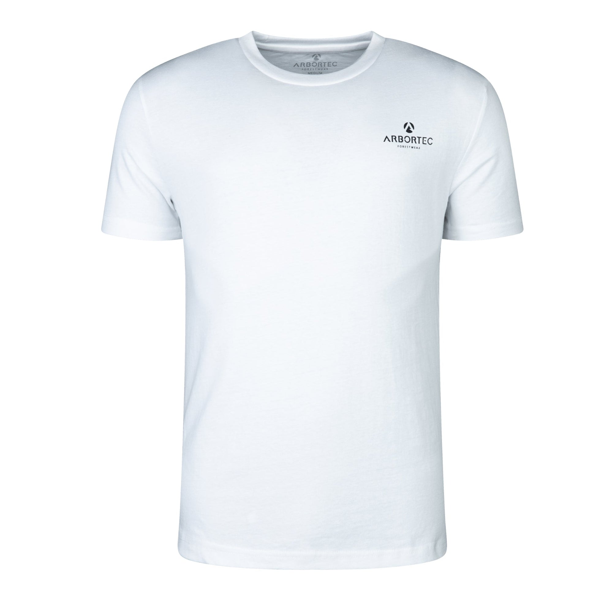 White Short Sleeve T-Shirt (Black - AFS/AIS) - Arbortec Forestwear