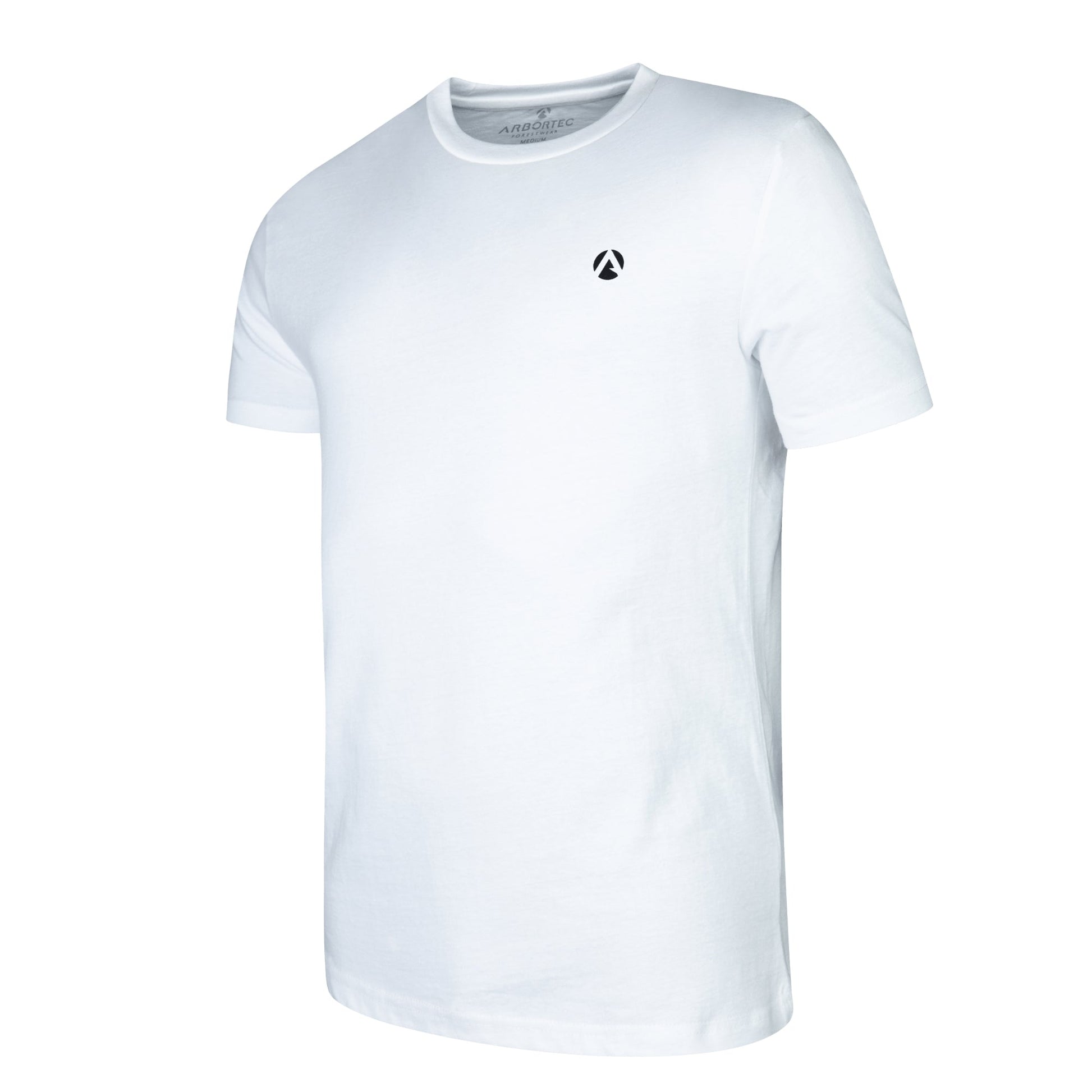 White Short Sleeve T-Shirt (Black - AIS) - Arbortec Forestwear