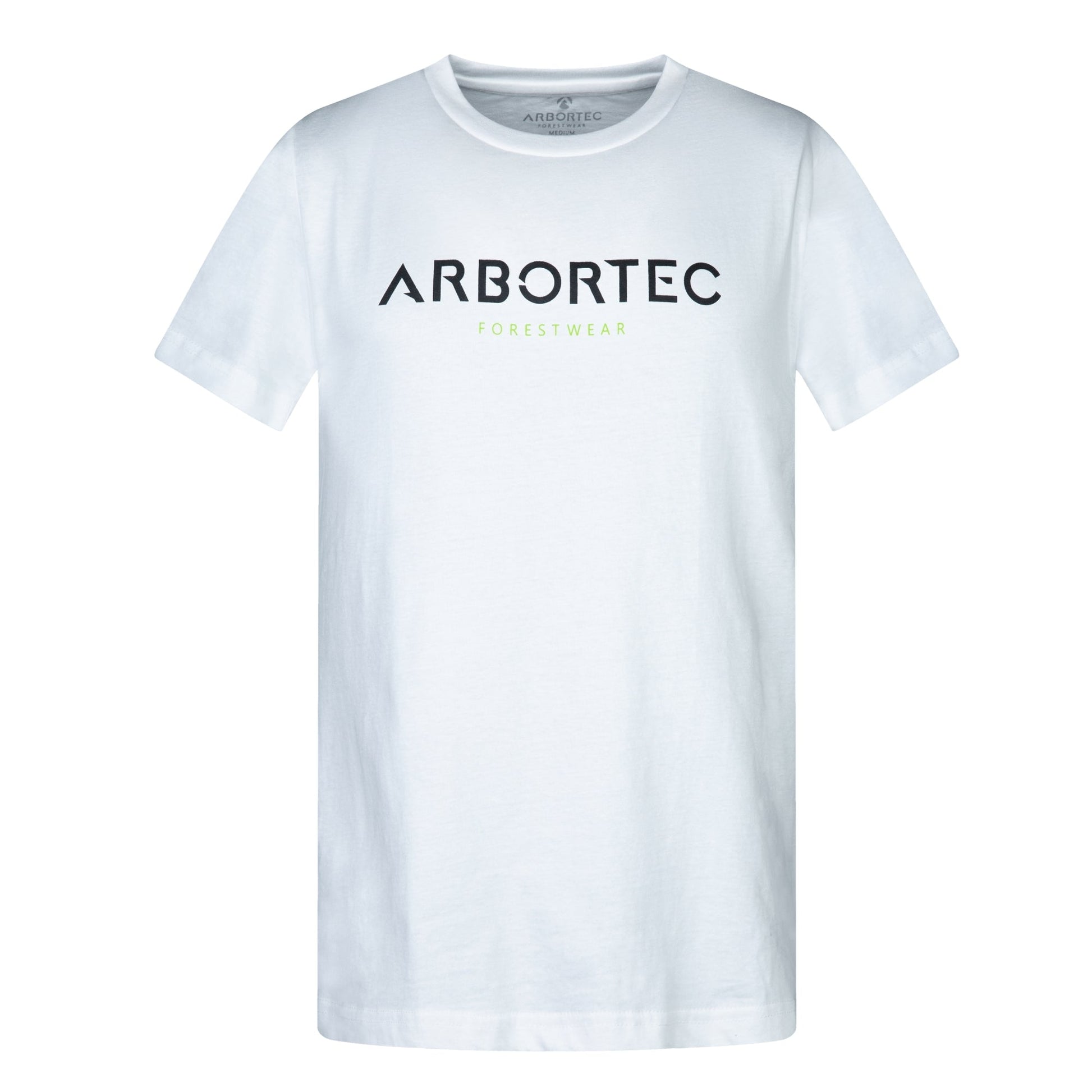 White Short Sleeve T-Shirt (Black - AWL) - Arbortec Forestwear