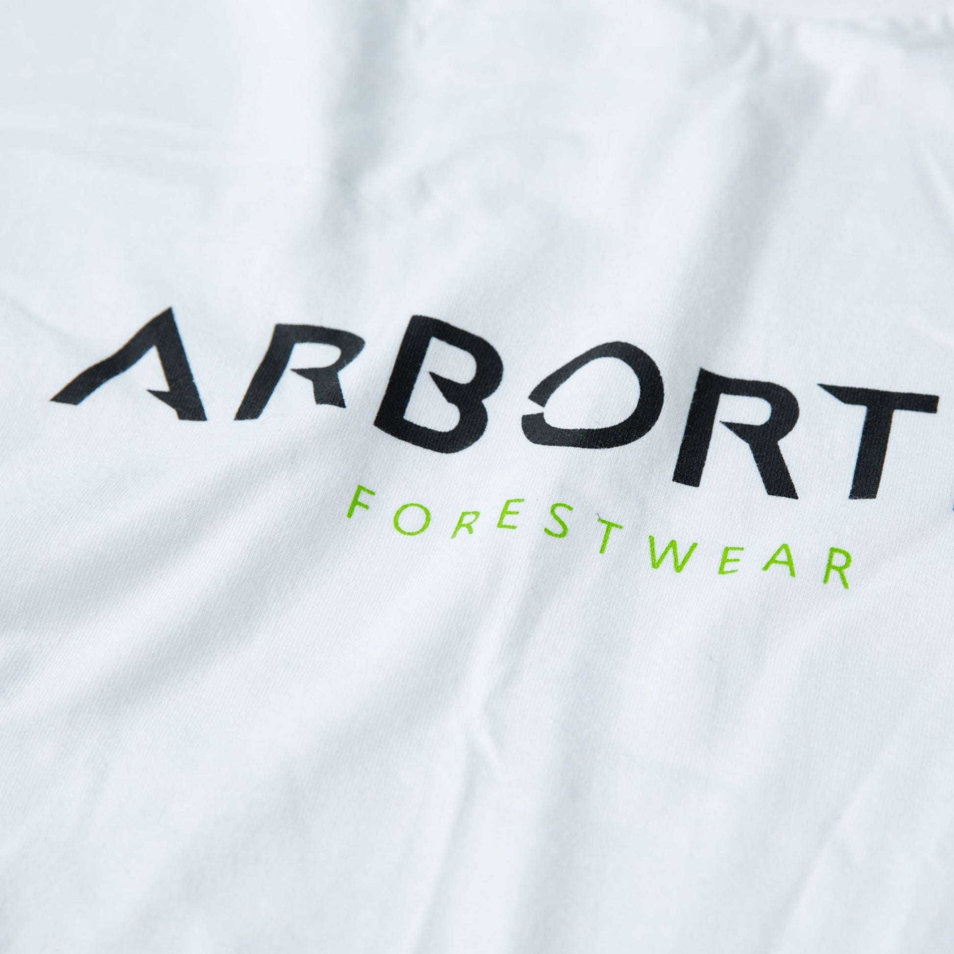 White Short Sleeve T-Shirt (Black - AWL) - Arbortec Forestwear